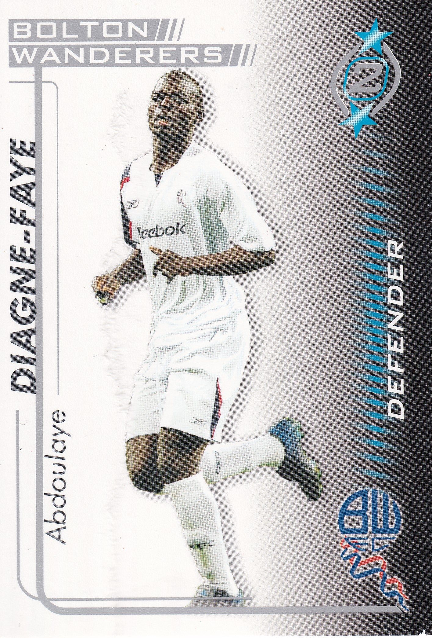 078. ABDOULAYE DIAGNE-FAYE - BOLTON WANDERERS