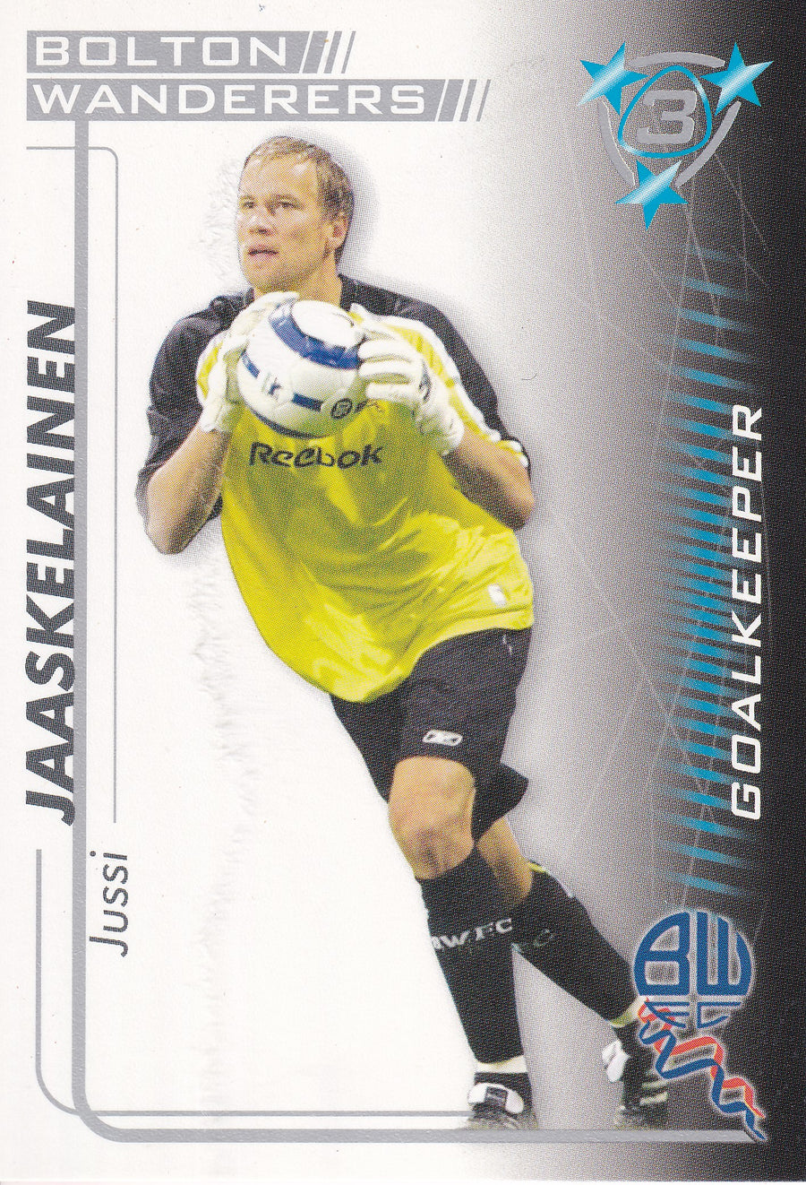 072. JUSSI JAASKELAINEN - BOLTON WANDERERS