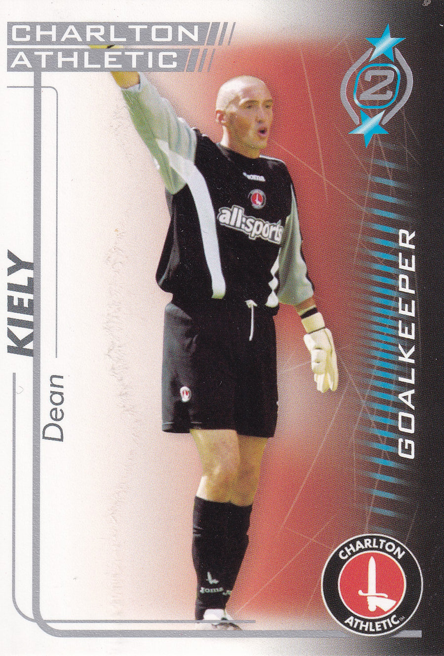 090. DEAN KIELY - CHARLTON ATHLETIC
