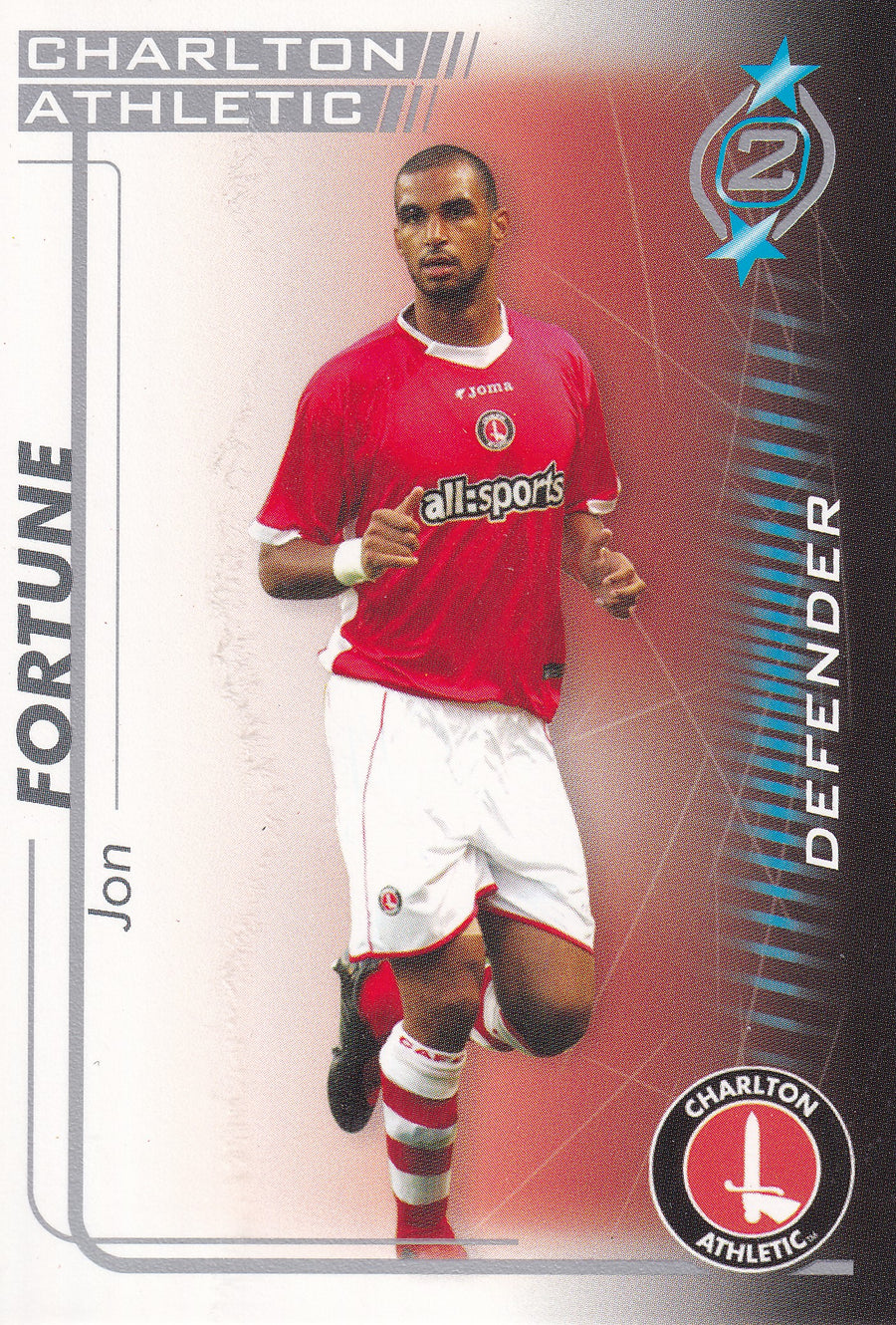 096. JON FORTUNE - CHARLTON ATHLETIC
