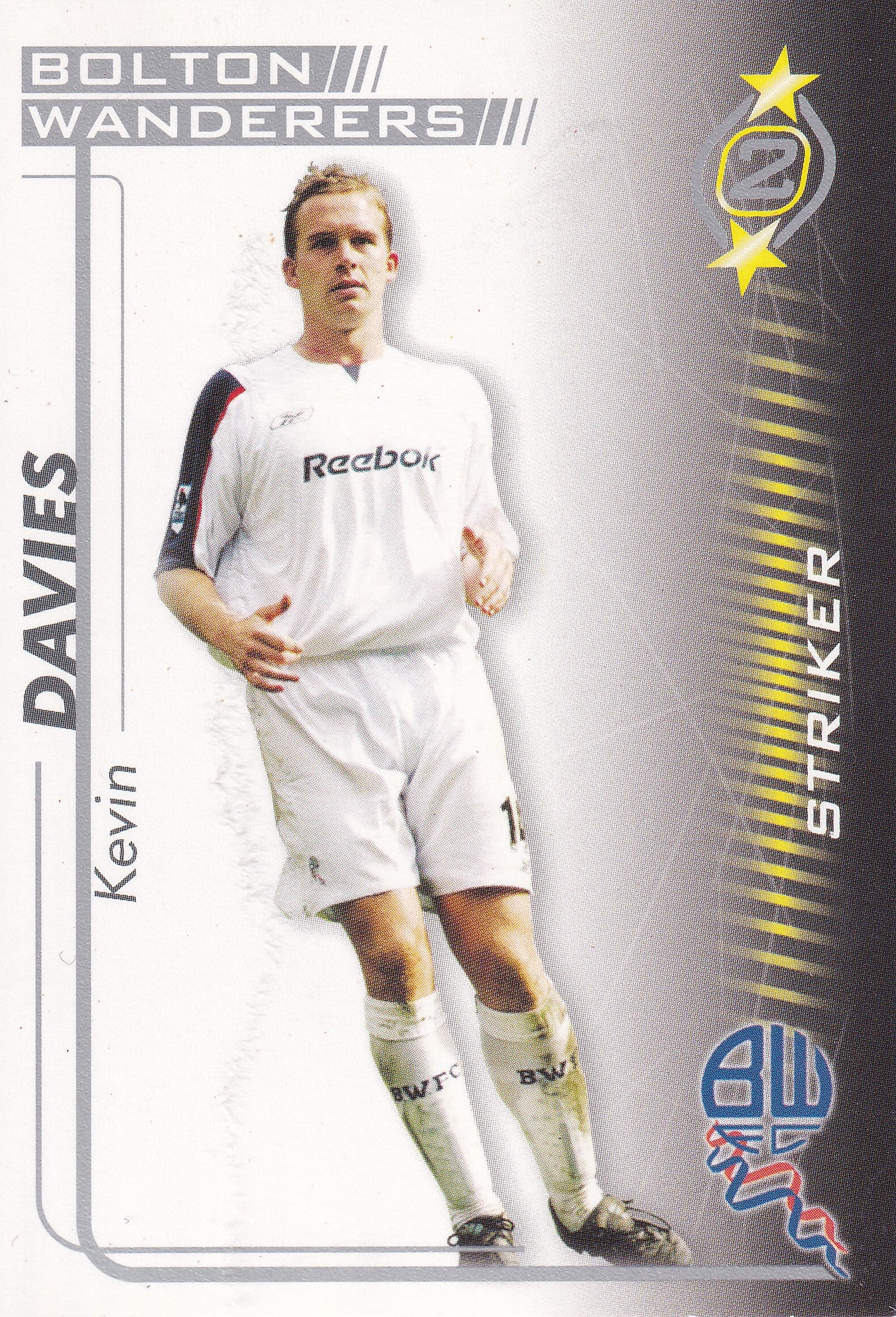 087. KEVIN DAVIES - BOLTON WANDERERS