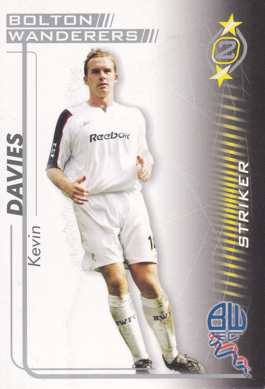 087. KEVIN DAVIES - BOLTON WANDERERS