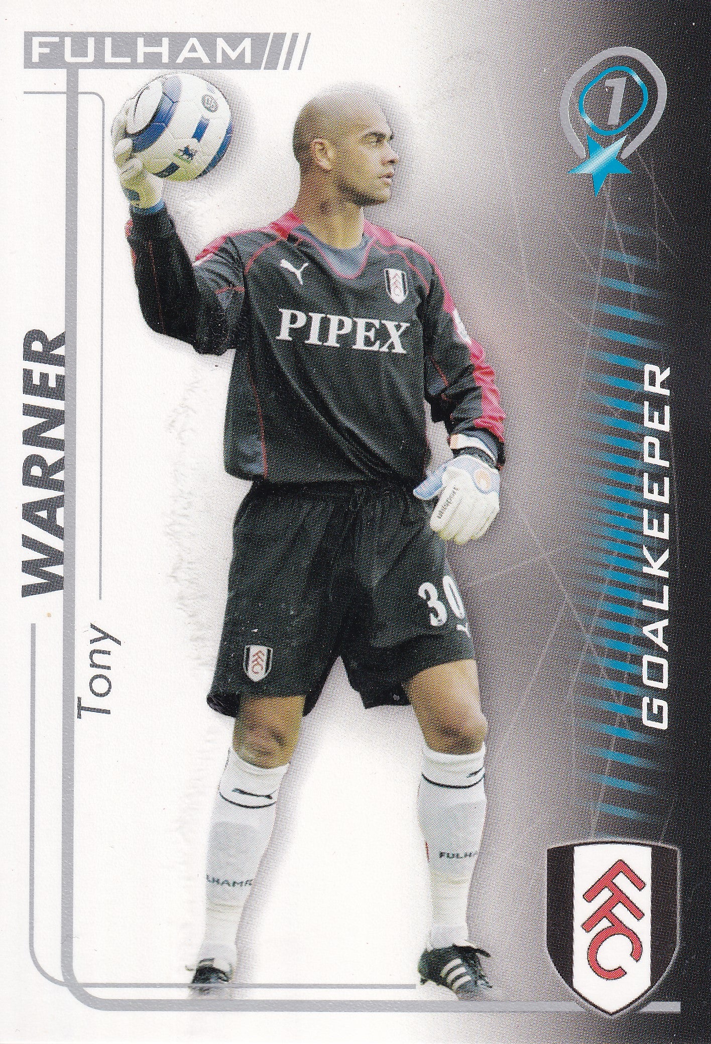 144. TONY WARNER - FULLHAM