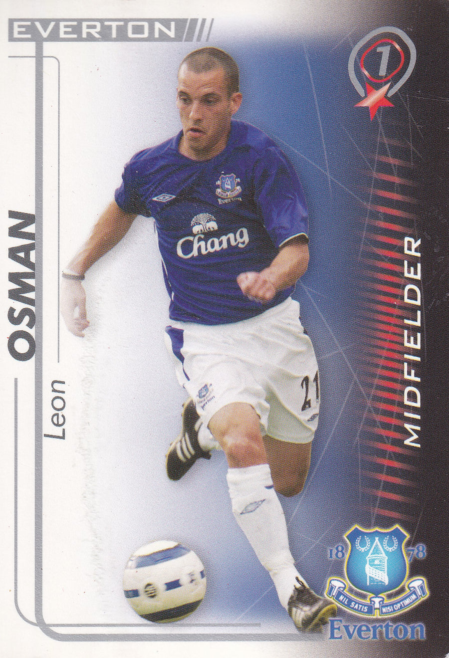 137. LEON OSMAN - EVERTON