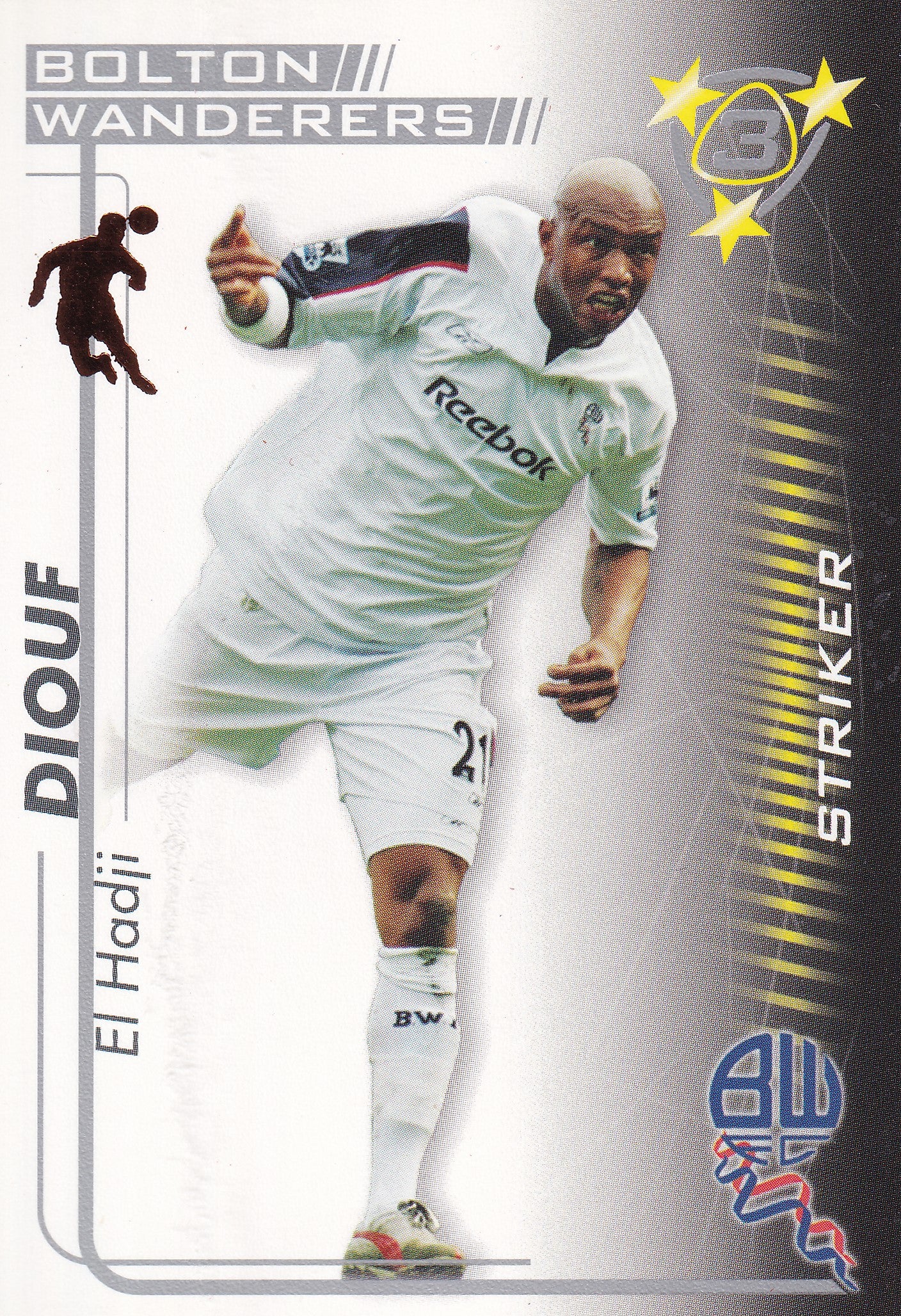 088. EL HADJI DIOUF - BOLTON WANDERERS