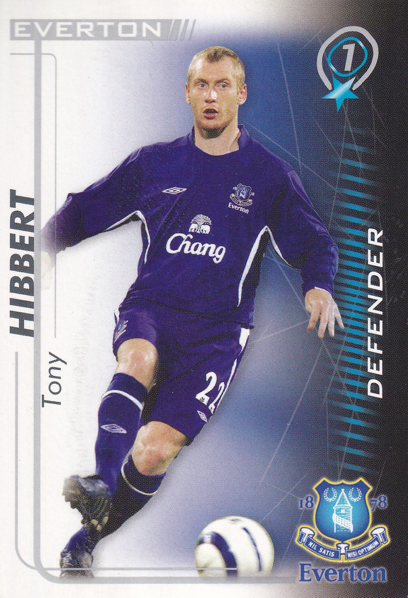 131. TONY HIBBERT - EVERTON