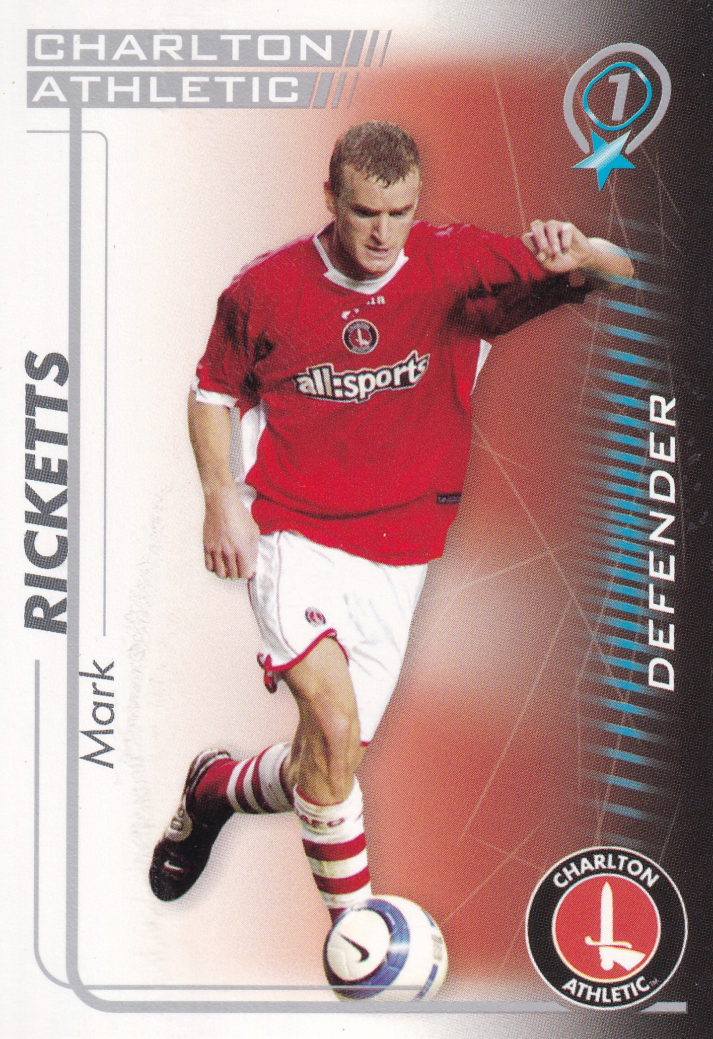 094. MARK RICKETTS - CHARLTON ATHLETIC