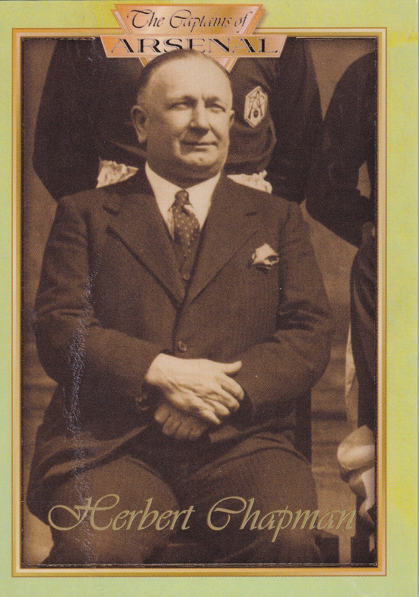 047. HERBERT CHAPMAN - ARSENAL