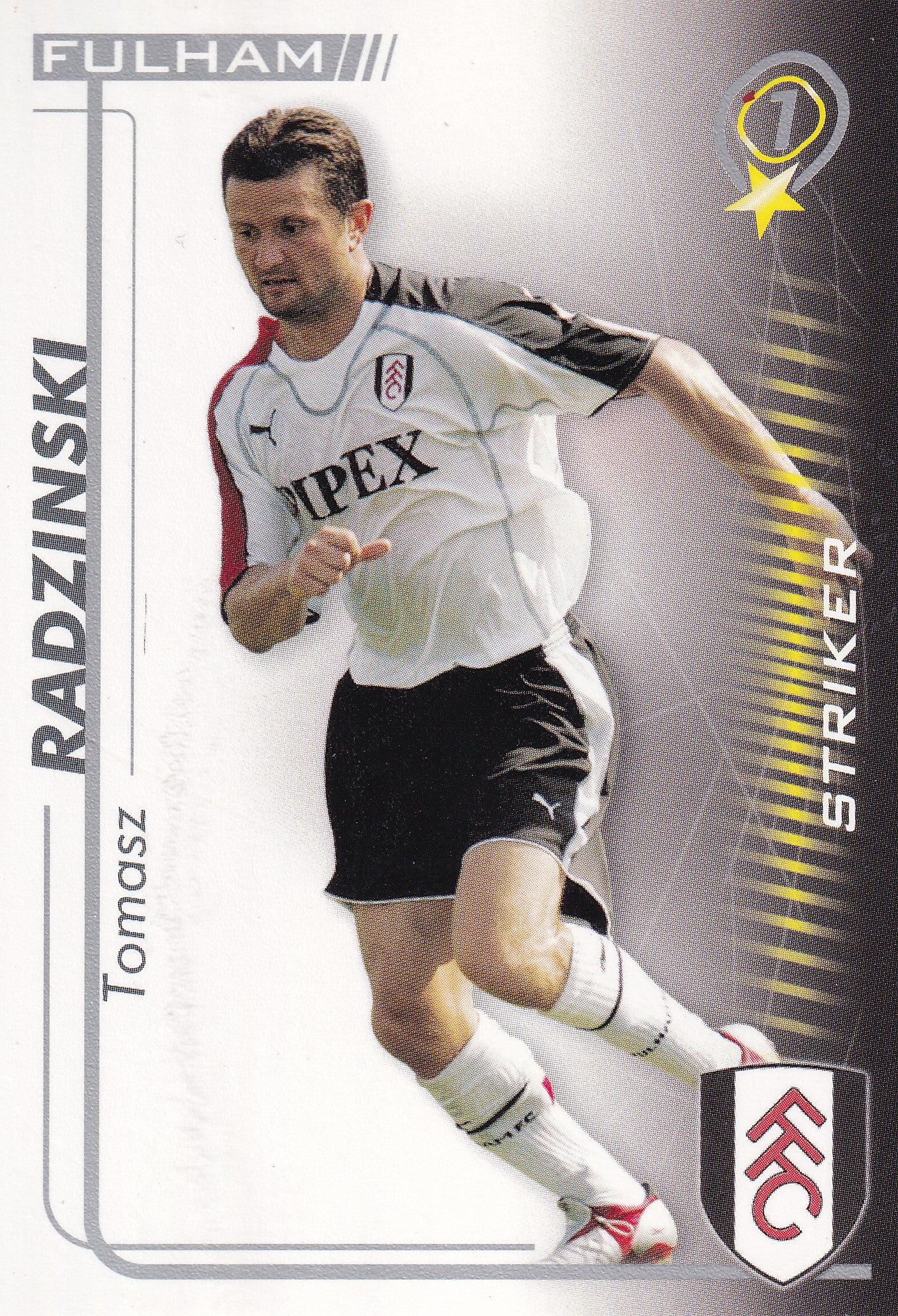 160. TOMASZ RADZINSKI - FULLHAM