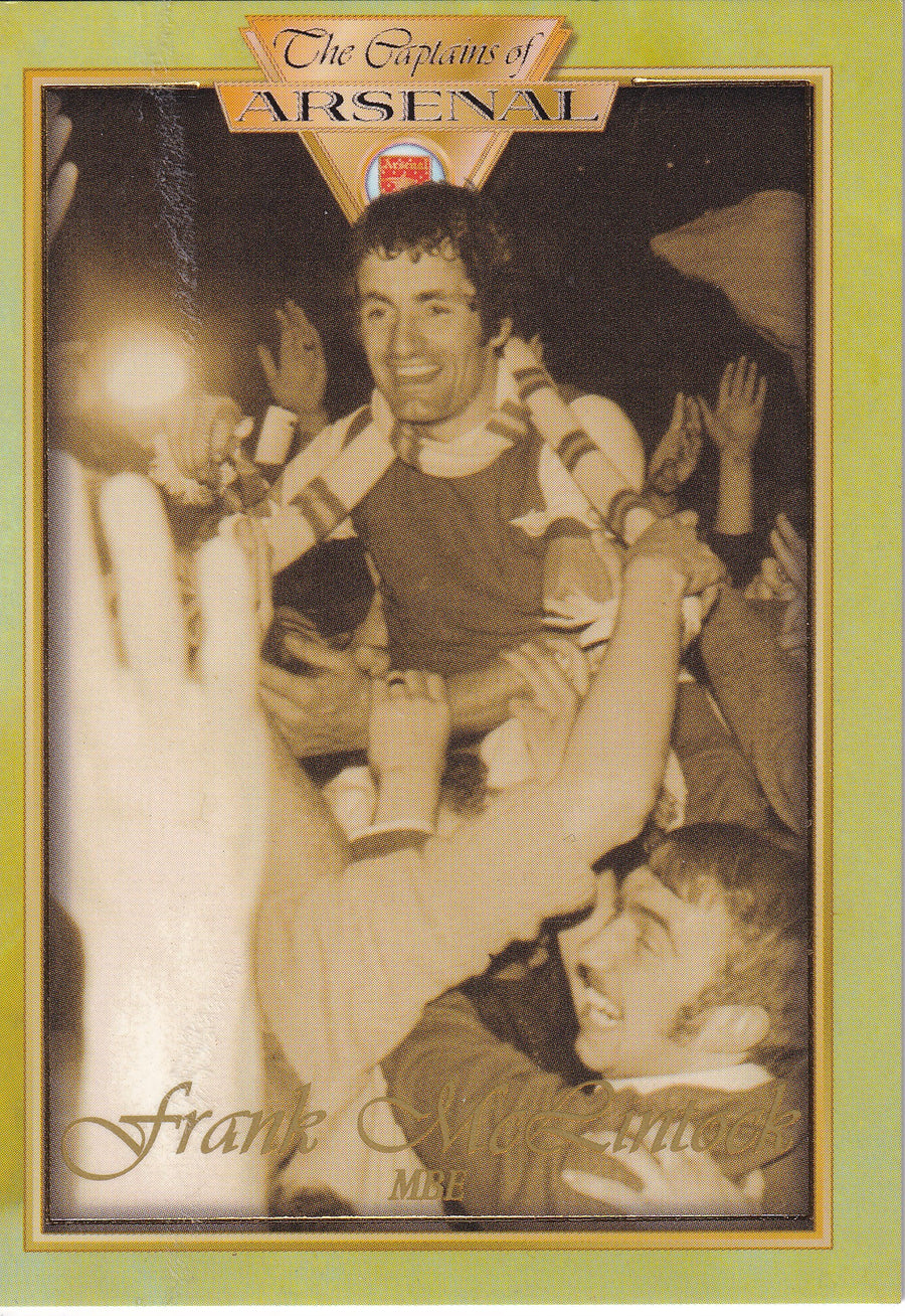 030. FRANK McLINTOCK MBE - ARSENAL