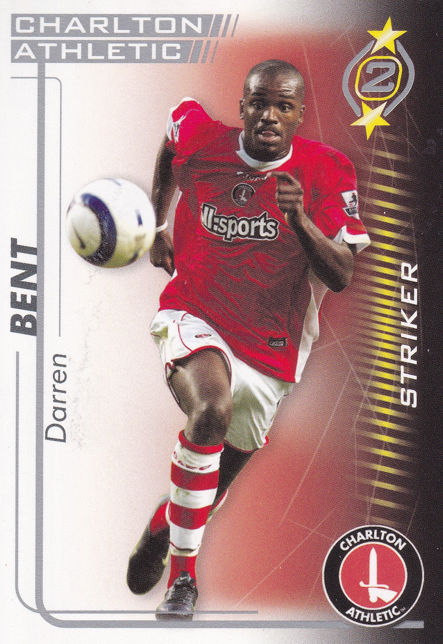107. DARREN BENT - CHARLTON ATHLETIC