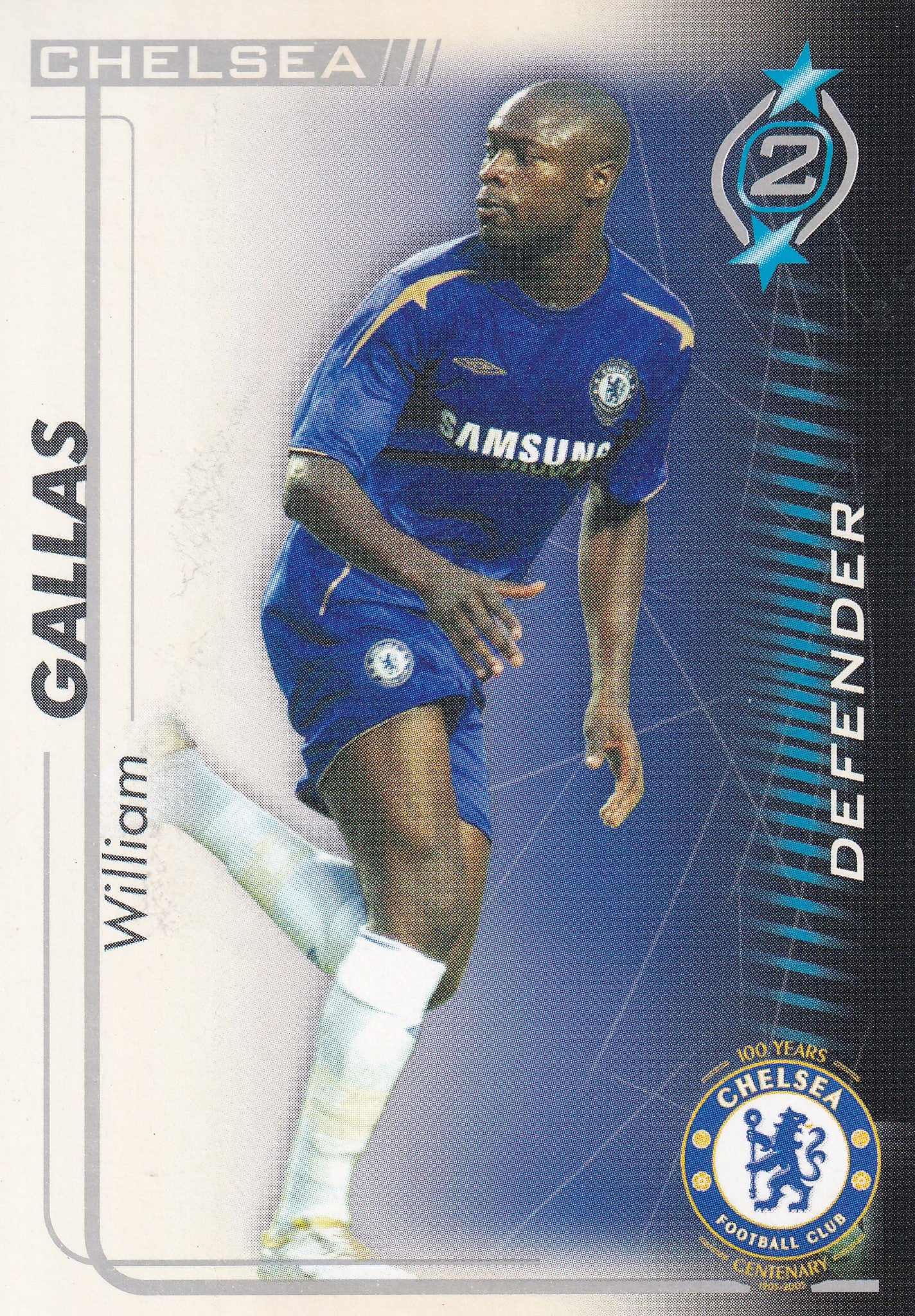 113. WILLIAM GALLAS - CHELSEA FC
