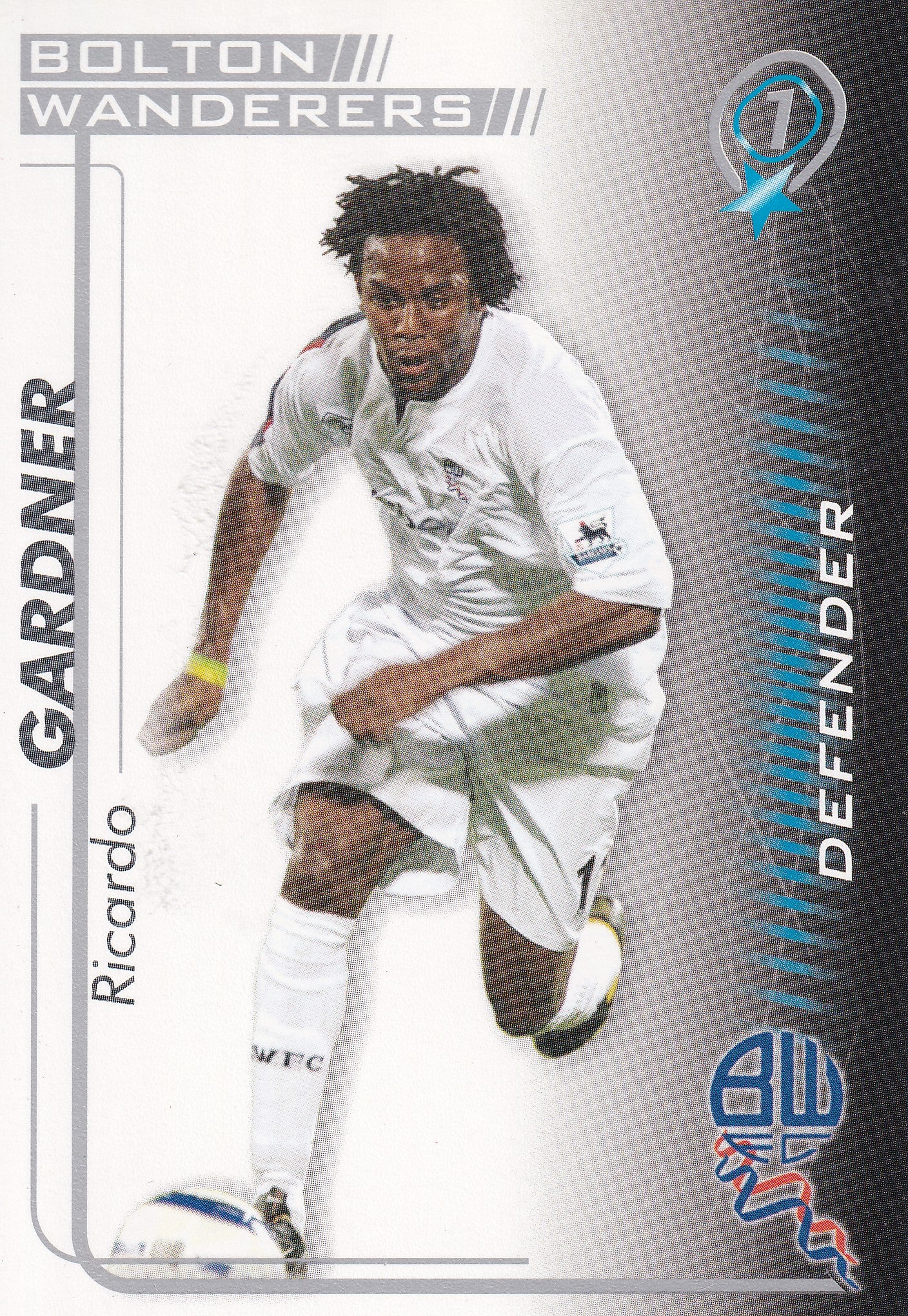 077. RICARDO GARDNER - BOLTON WANDERERS