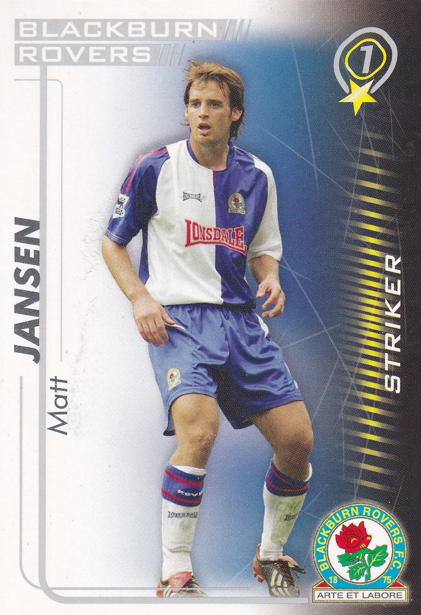 068. MATT JANSEN - BLACKBURN ROVERS