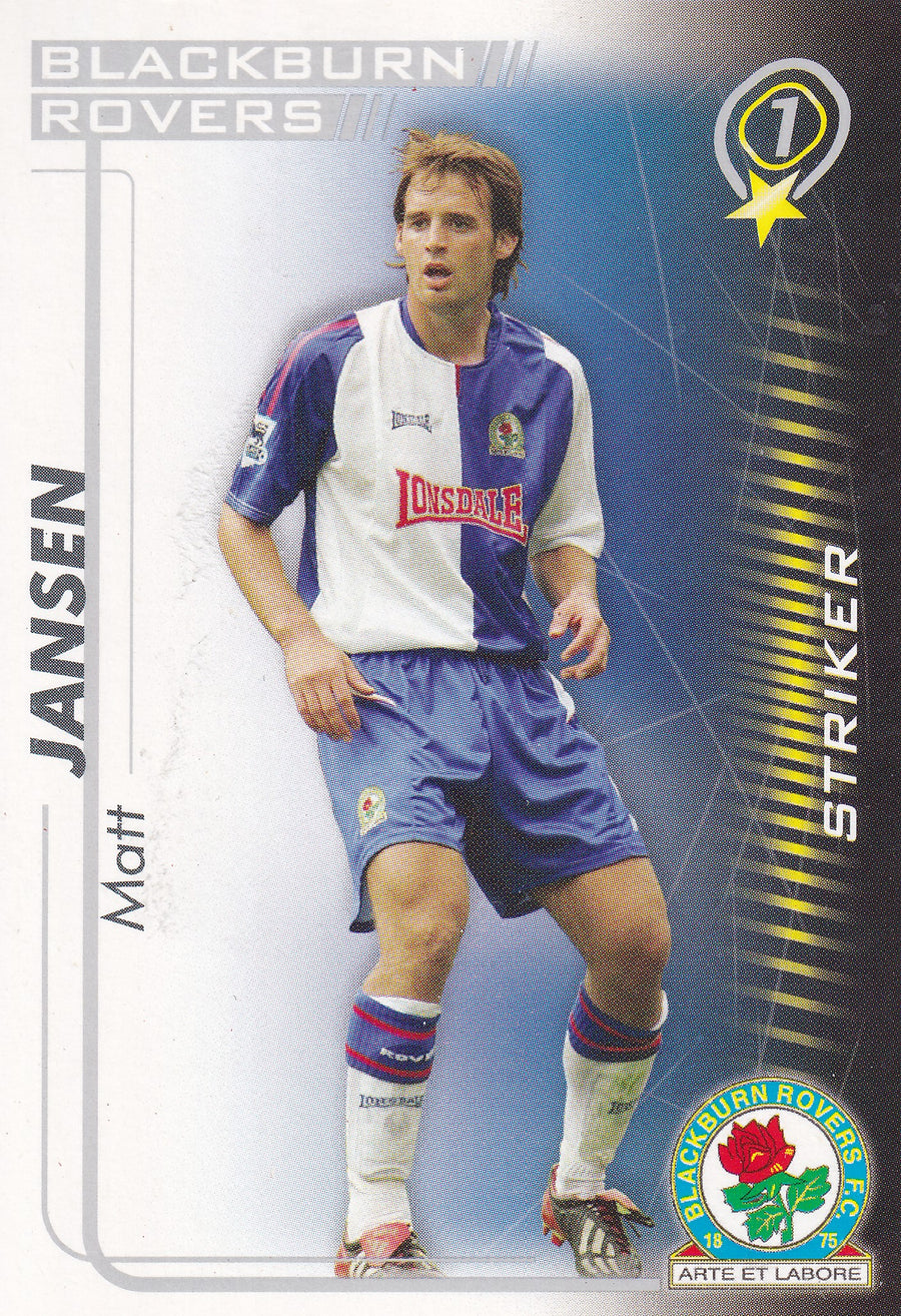 068. MATT JANSEN - BLACKBURN ROVERS