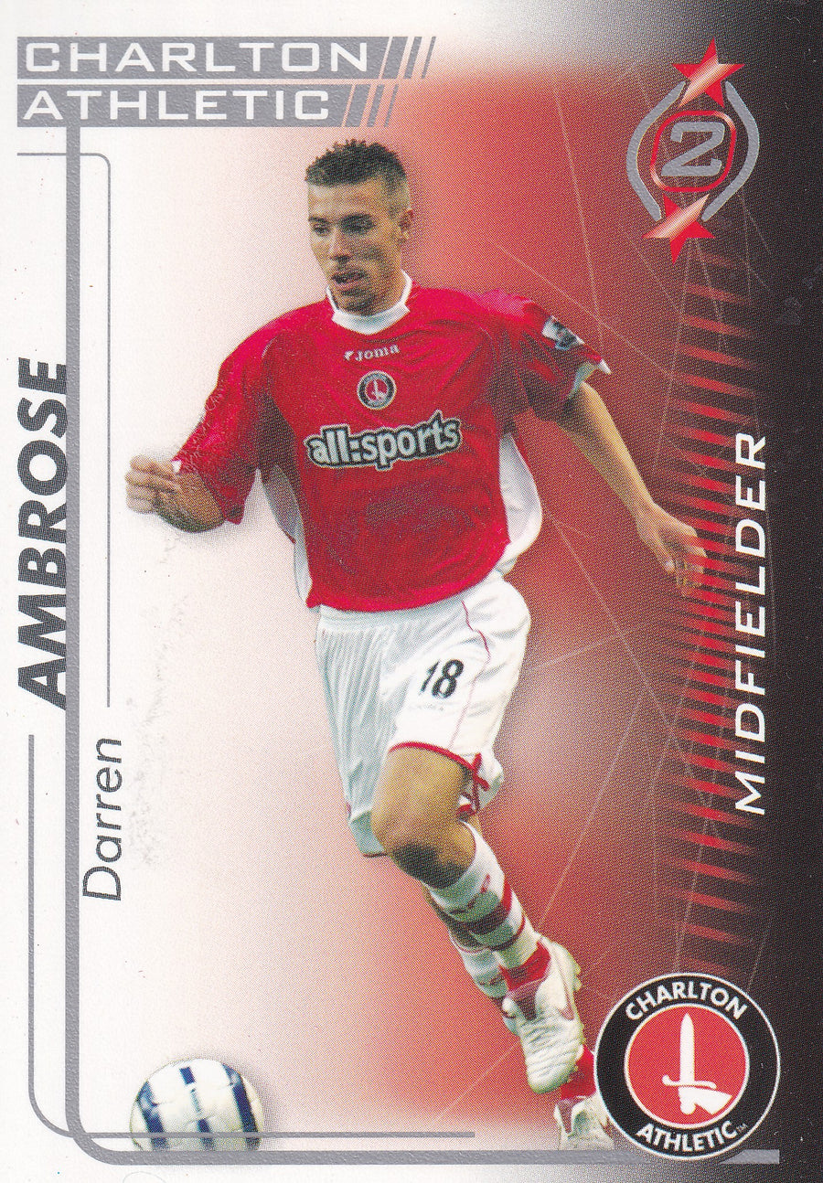 104. DARREN AMBROSE - CHARLTON ATHLETIC