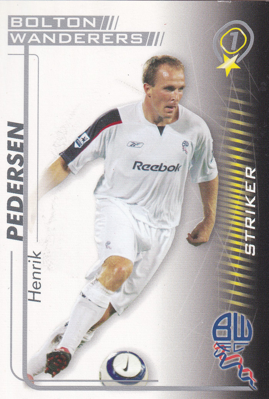 086. HENRIK PEDERSEN - BOLTON WANDERERS