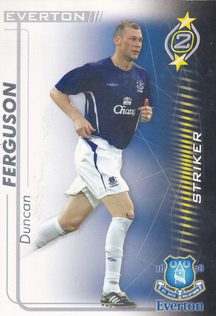 143. DUNCAN FERGUSON - EVERTON