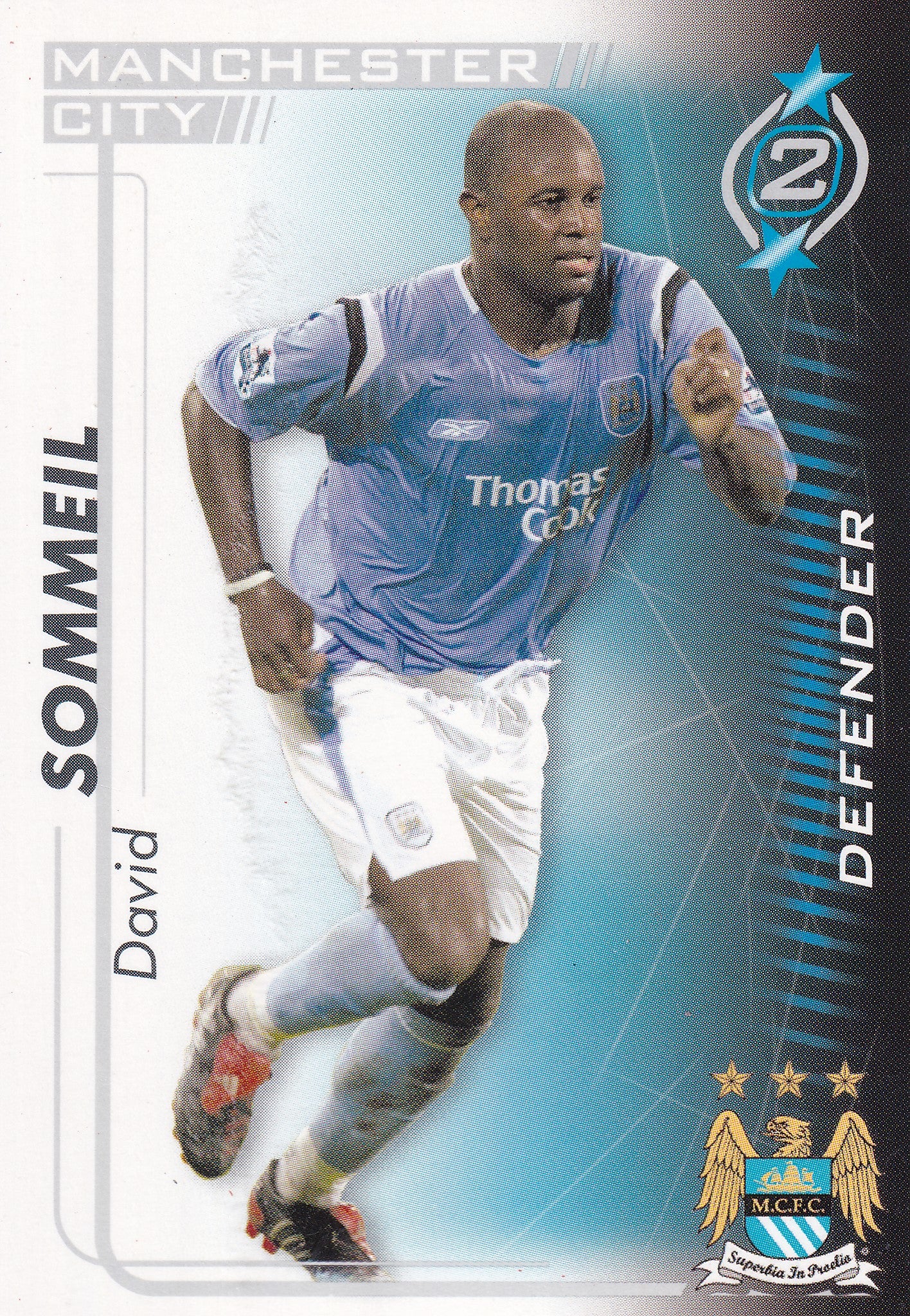 181. DAVID SOMMEIL - MANCHESTER CITY