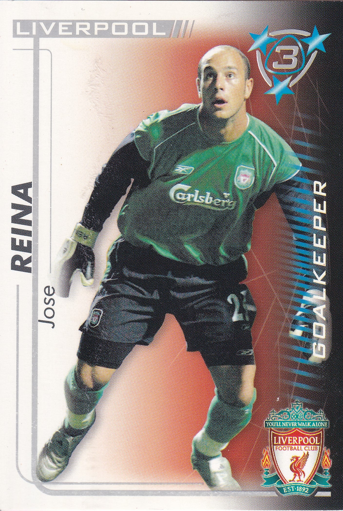 163. JOSE REINA - LIVERPOOL