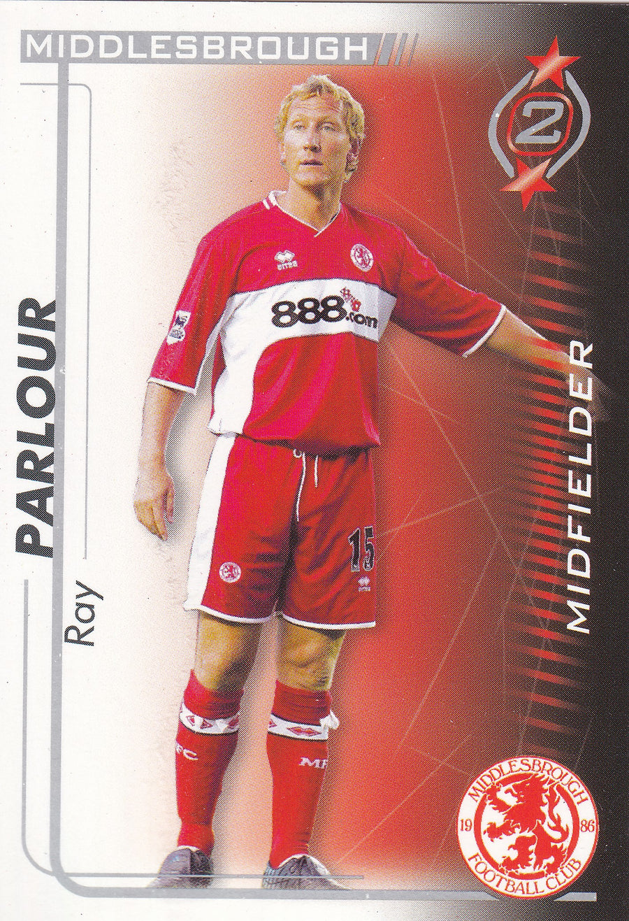 225. RAY PARLOUR - MIDDLESBROUGH