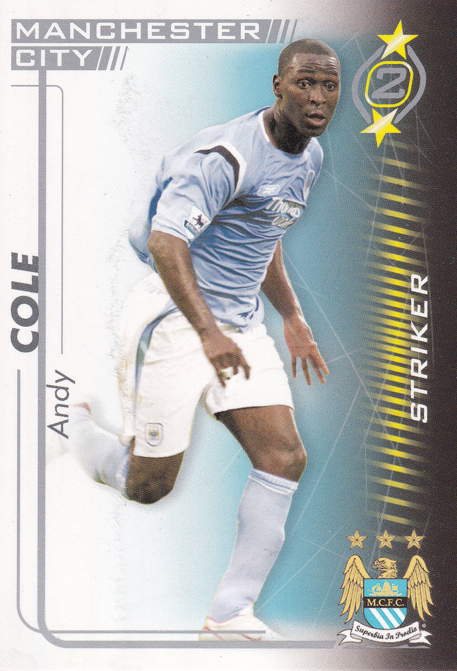196. ANDY COLE - MANCHESTER CITY