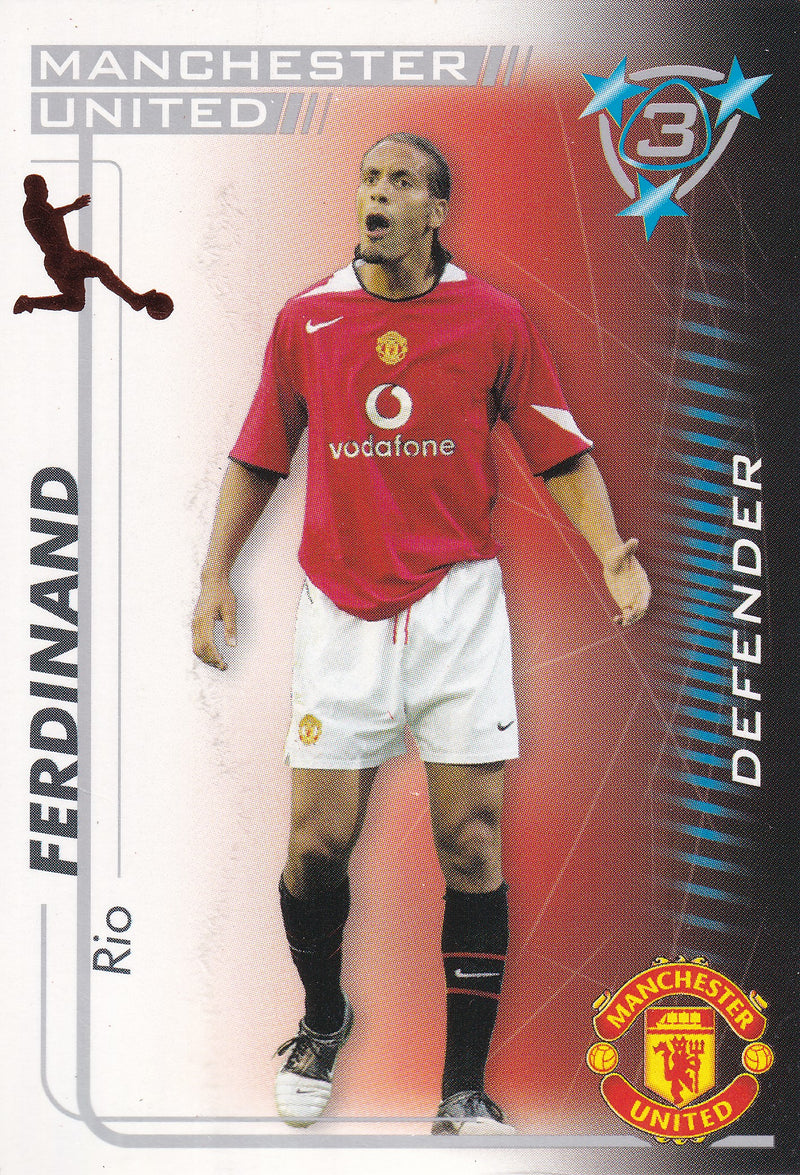 RIO FERDINAND MANCHESTER UNITED Sportmemos