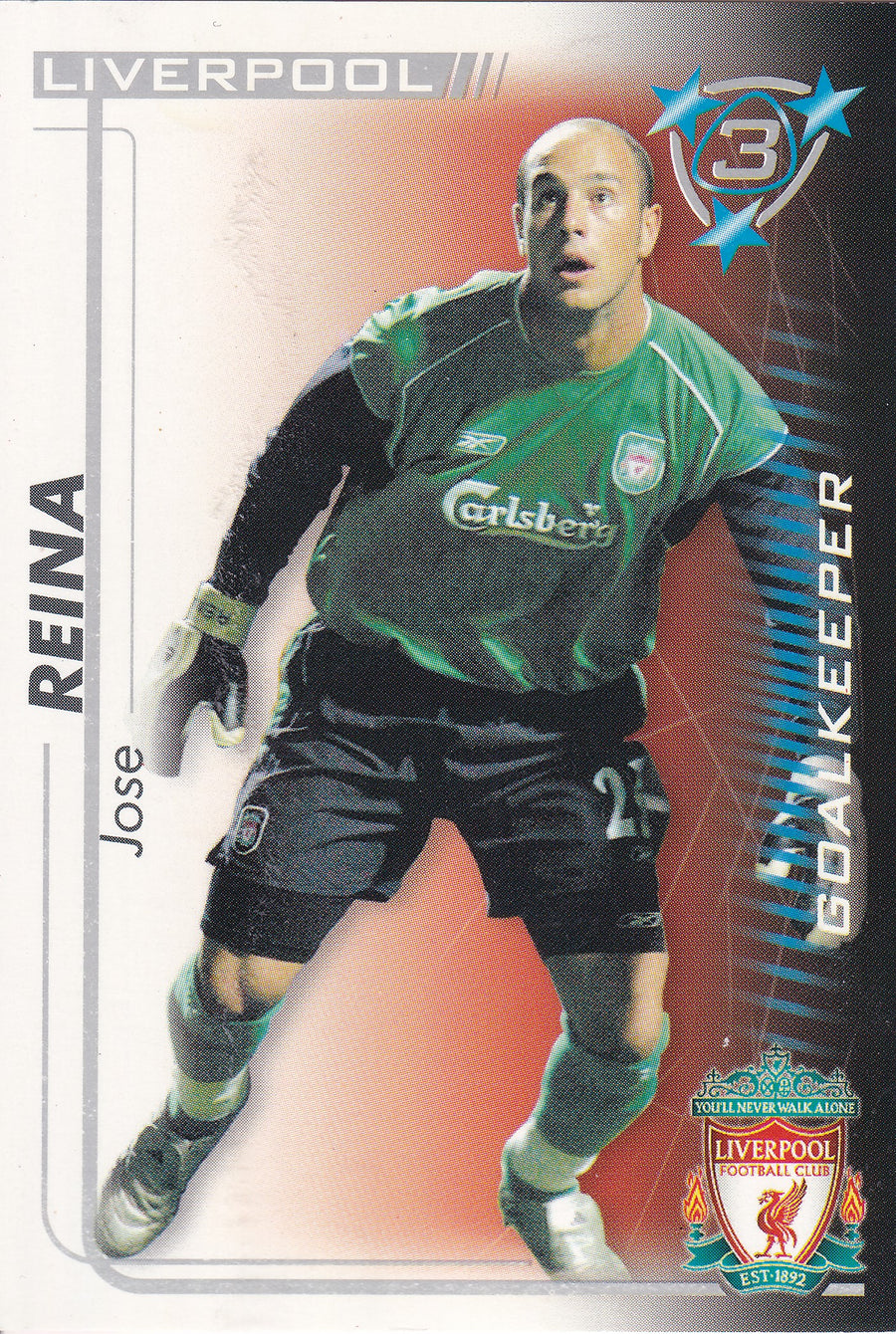 163. JOSE REINA - LIVERPOOL