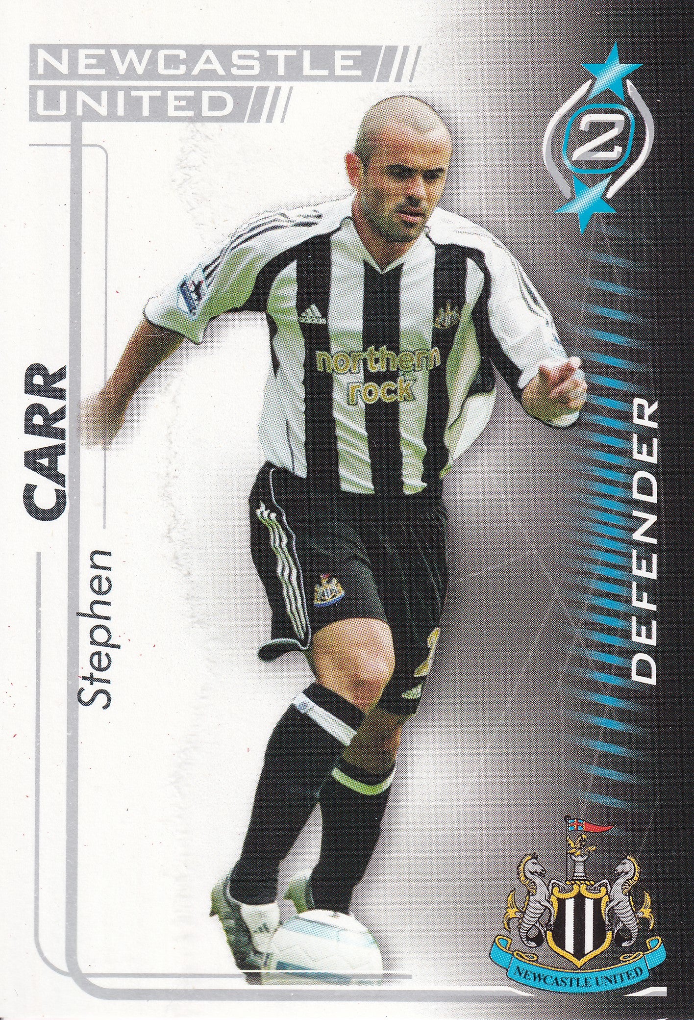 232. STEPHEN CARR - NEWCASTLE UNITED