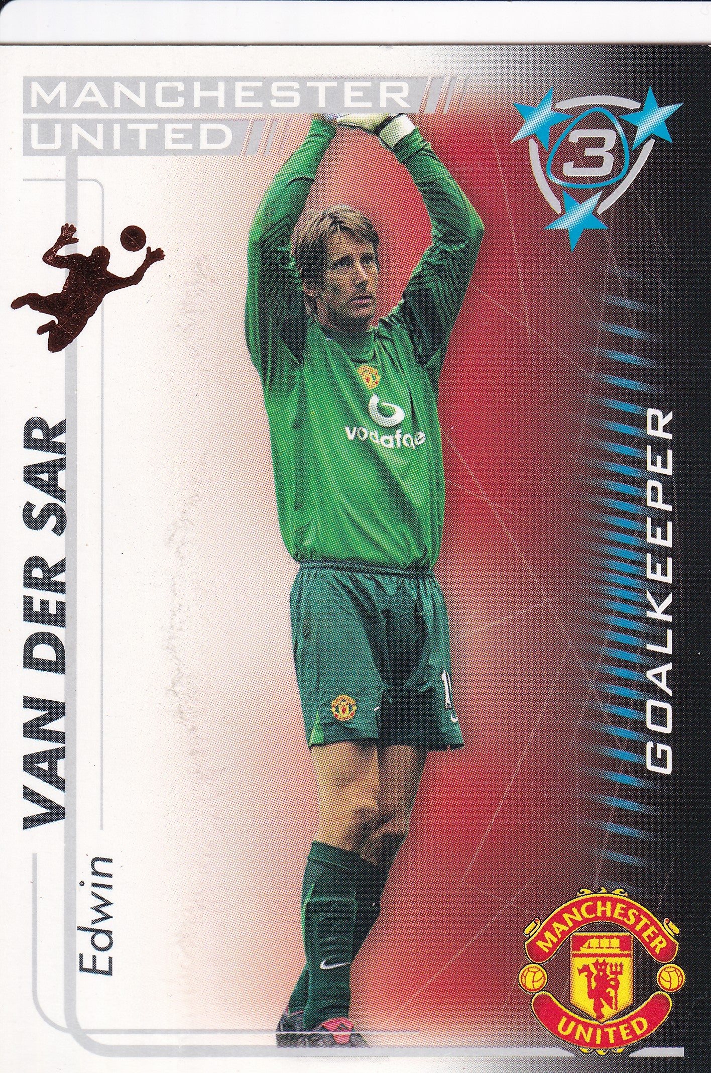 198. EDWIN VAN DER SAR - MANCHESTER UNITED