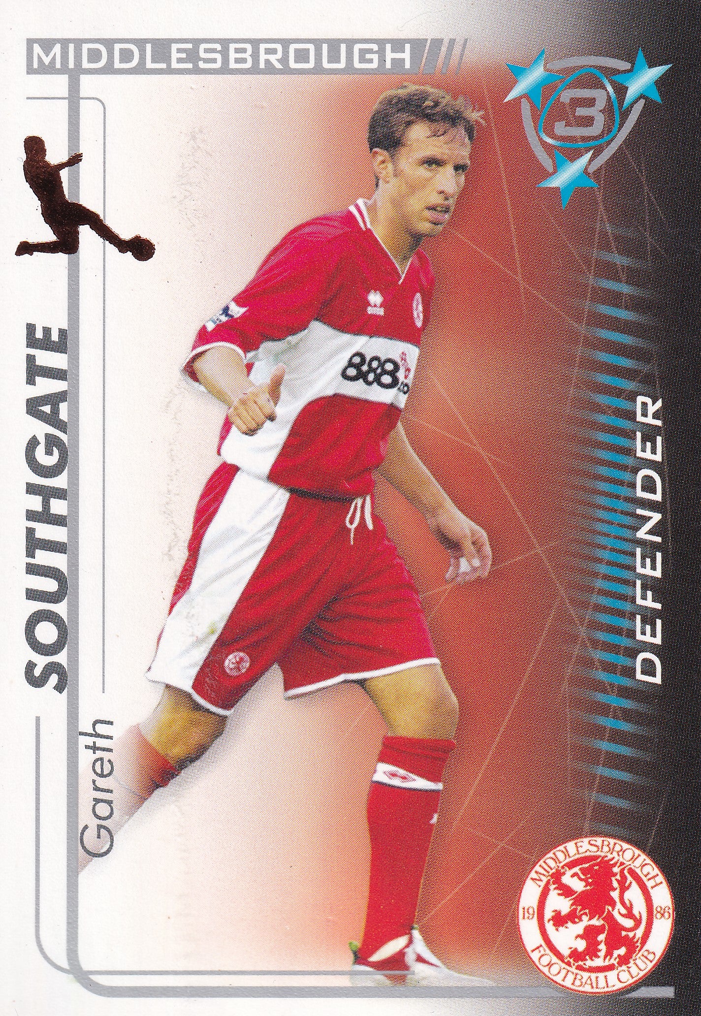 219. GARETH SOUTHGATE - MIDDLESBROUGH