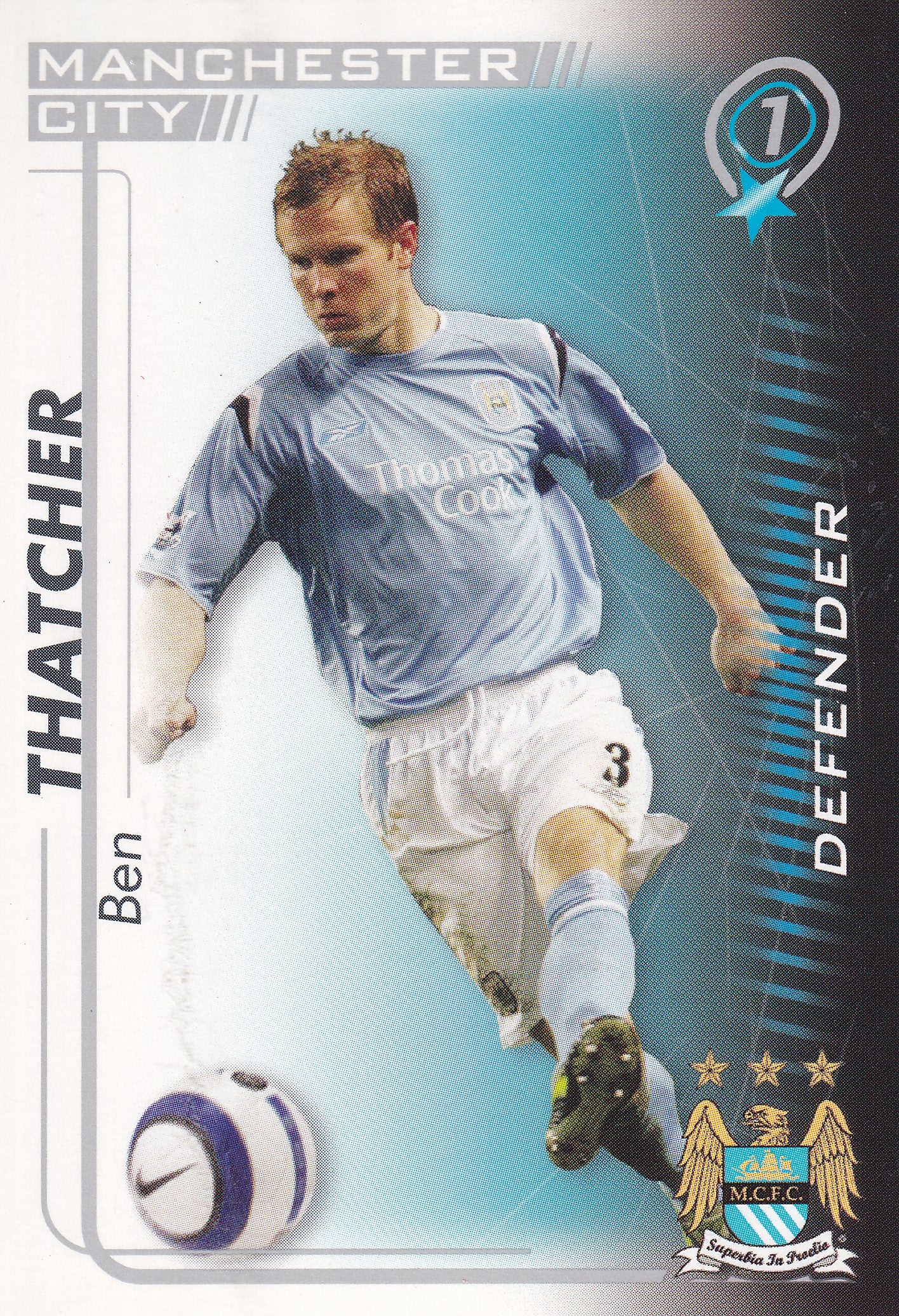 182. BEN THATCHER - MANCHESTER CITY