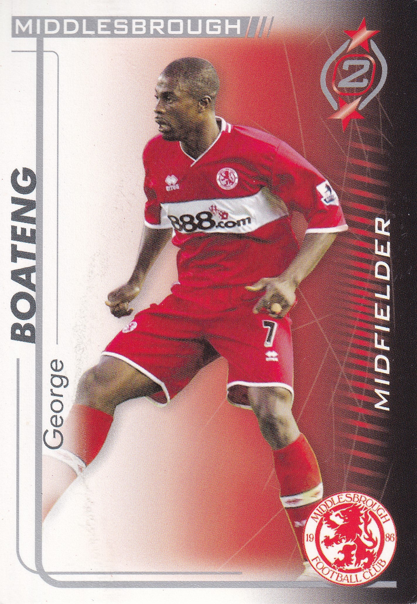 223. GEORGE BOATENG - MIDDLESBROUGH