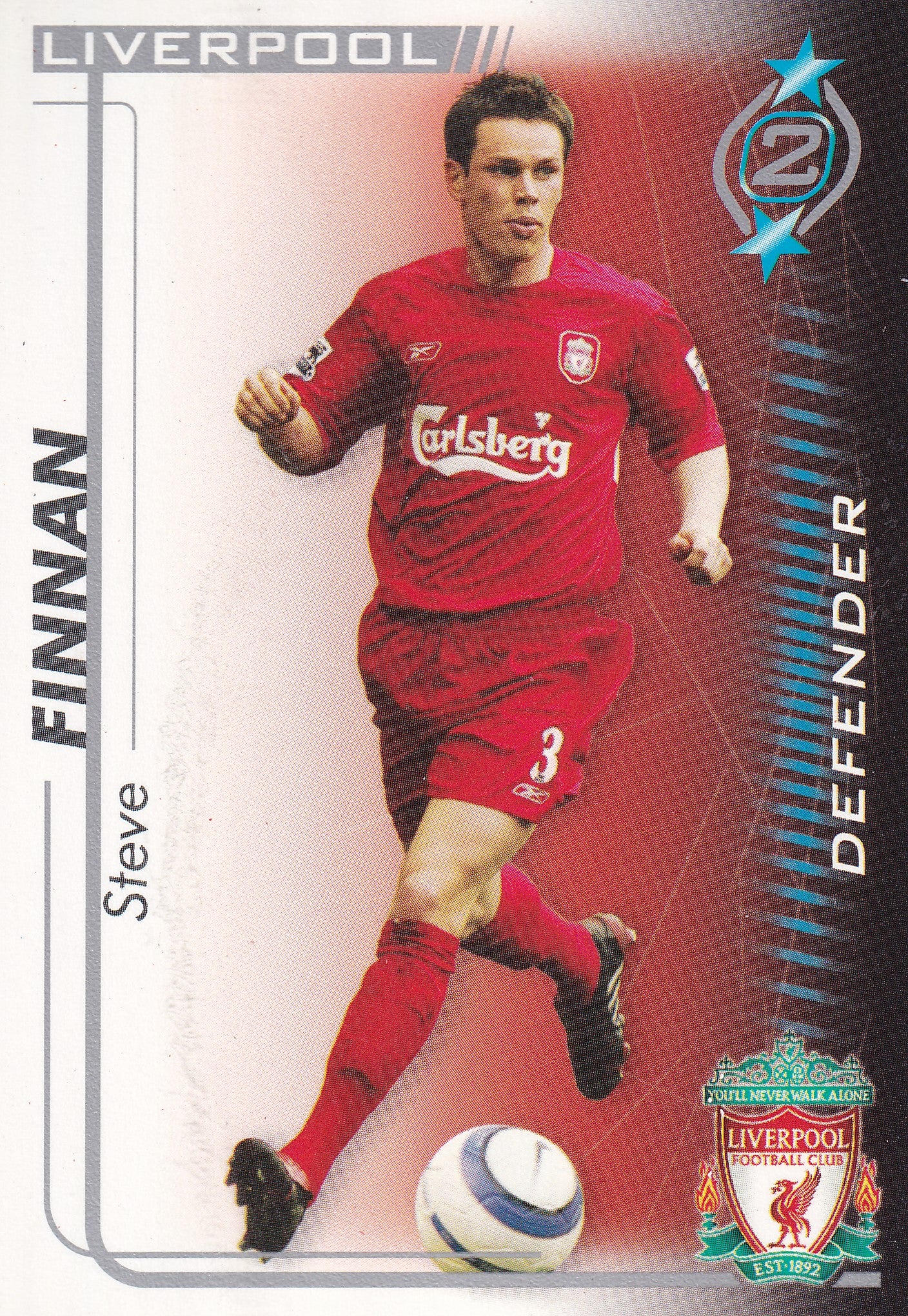 164. STEVE FINNAN - LIVERPOOL