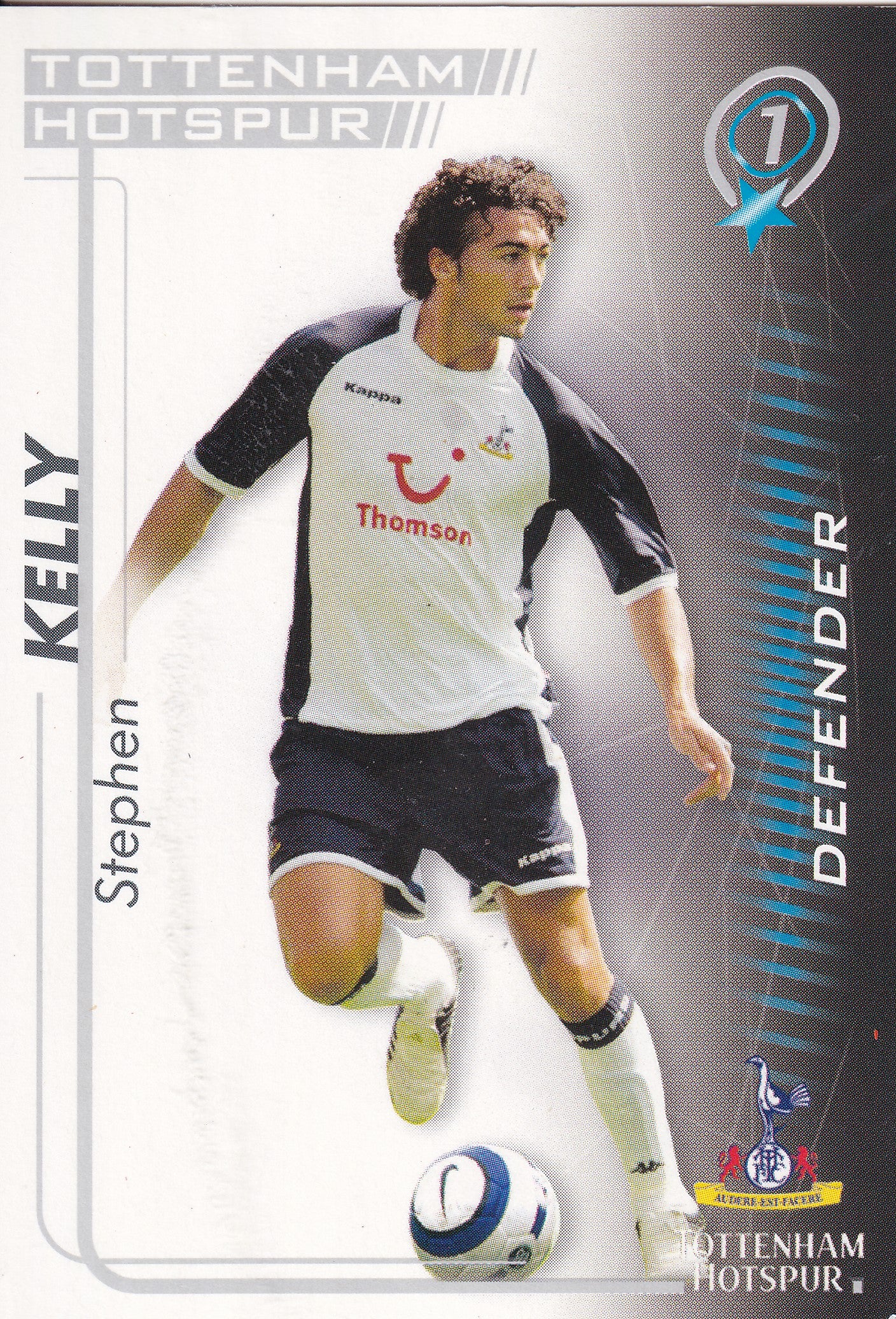 292. STEPHEN KELLY - TOTTENHAM HOTSPUR