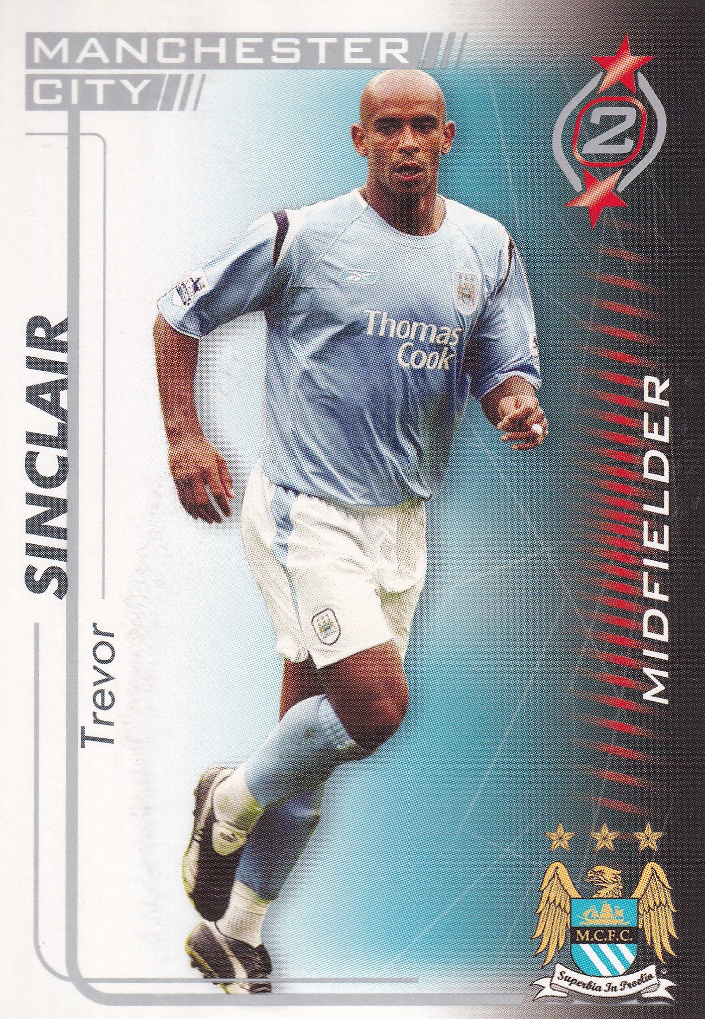 193. TREVOR SINCLAIR - MANCHESTER CITY
