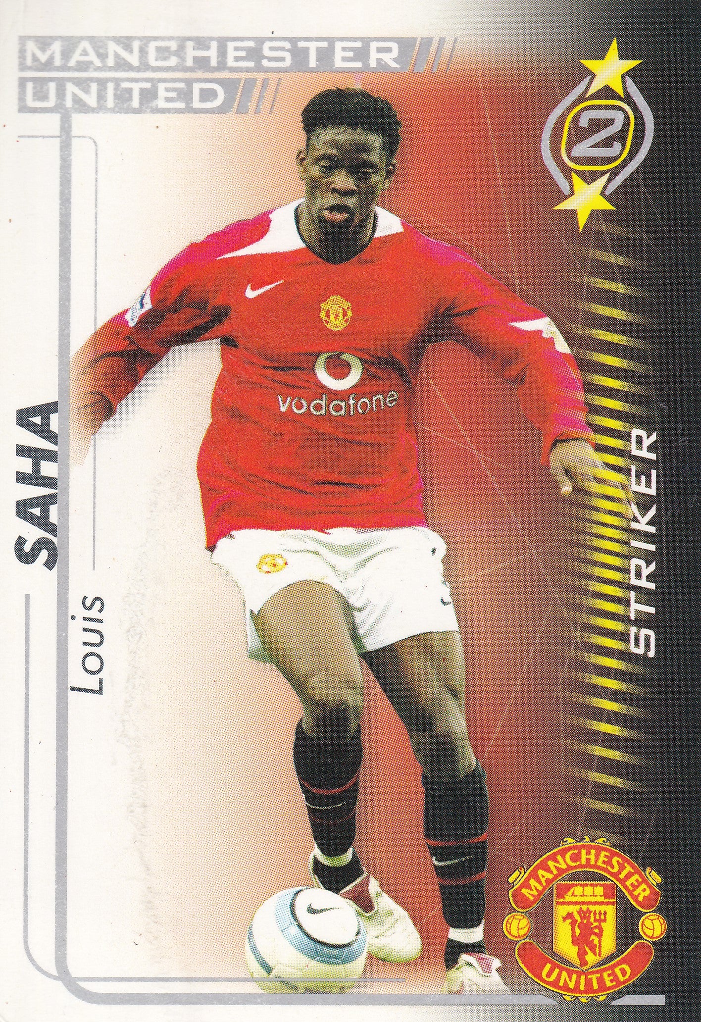 214. LOUIS SAHA - MANCHESTER UNITED
