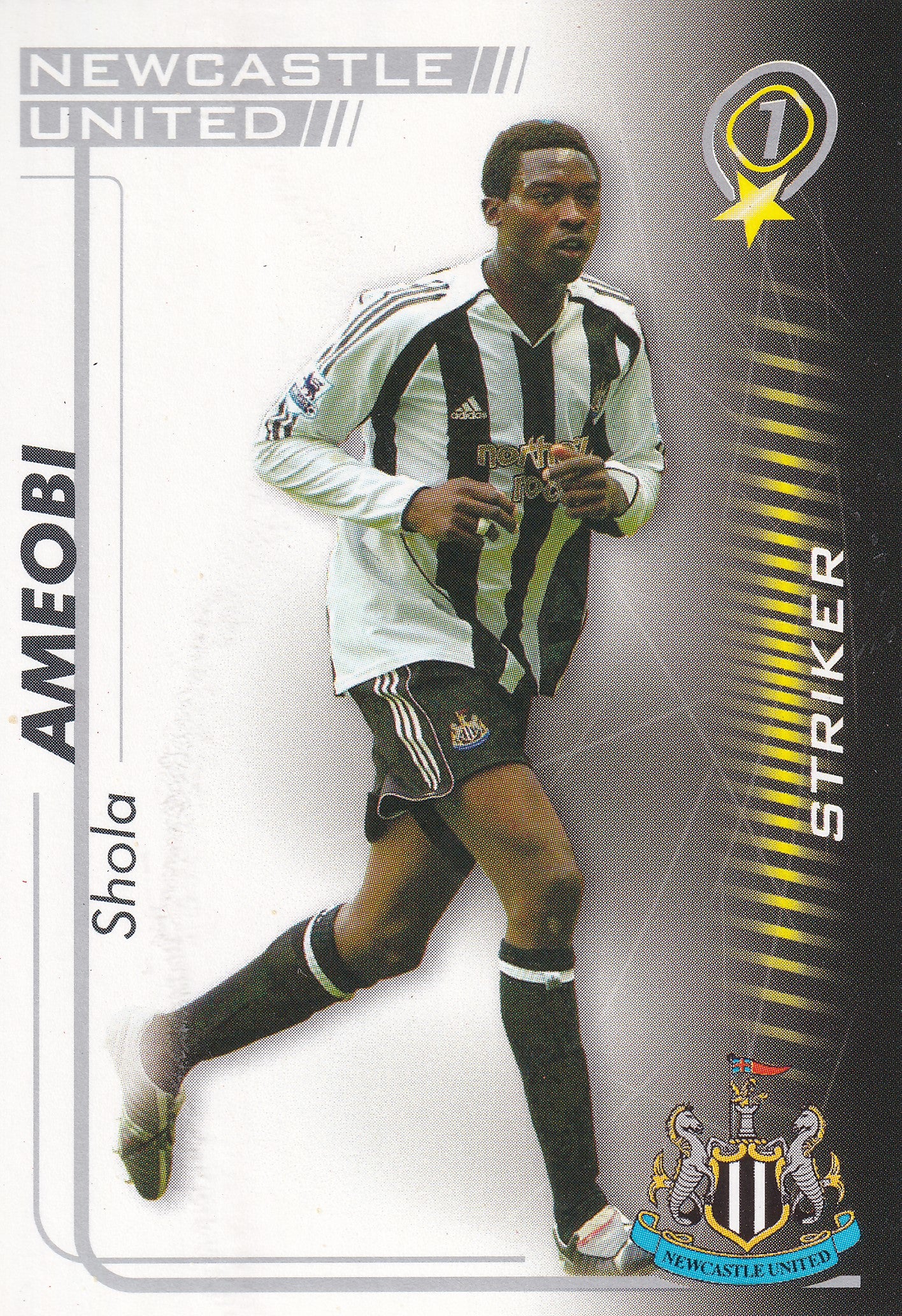 245. SHOLA AMEOBI - NEWCASTLE UNITED