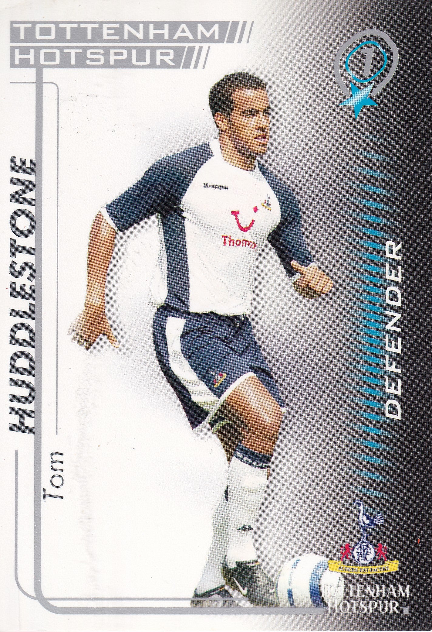 287. ROM HUDDLESTONE - TOTTENHAM HOTSPUR
