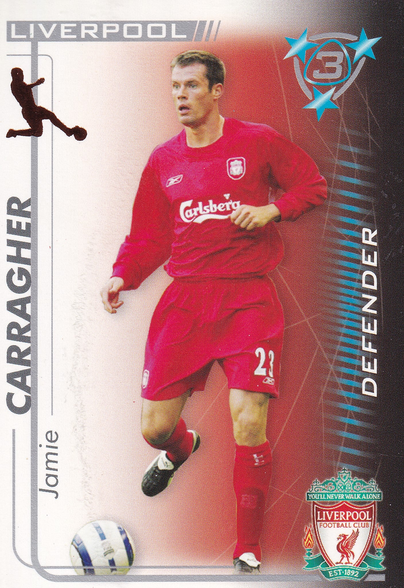 168. JAMIE CARRAGHER - LIVERPOOL