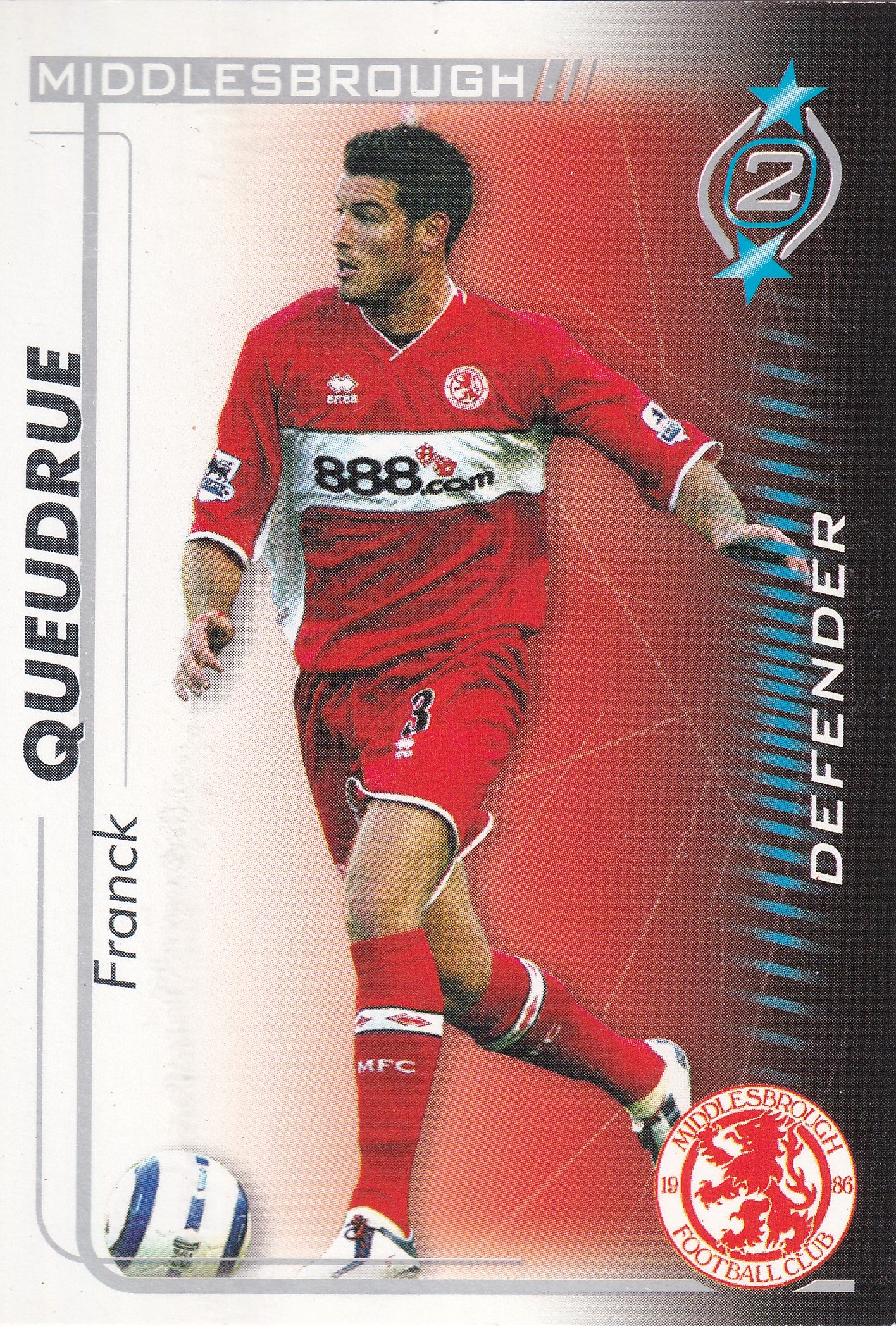 217. FRANCK QUEUDRUE - MIDDLESBROUGH