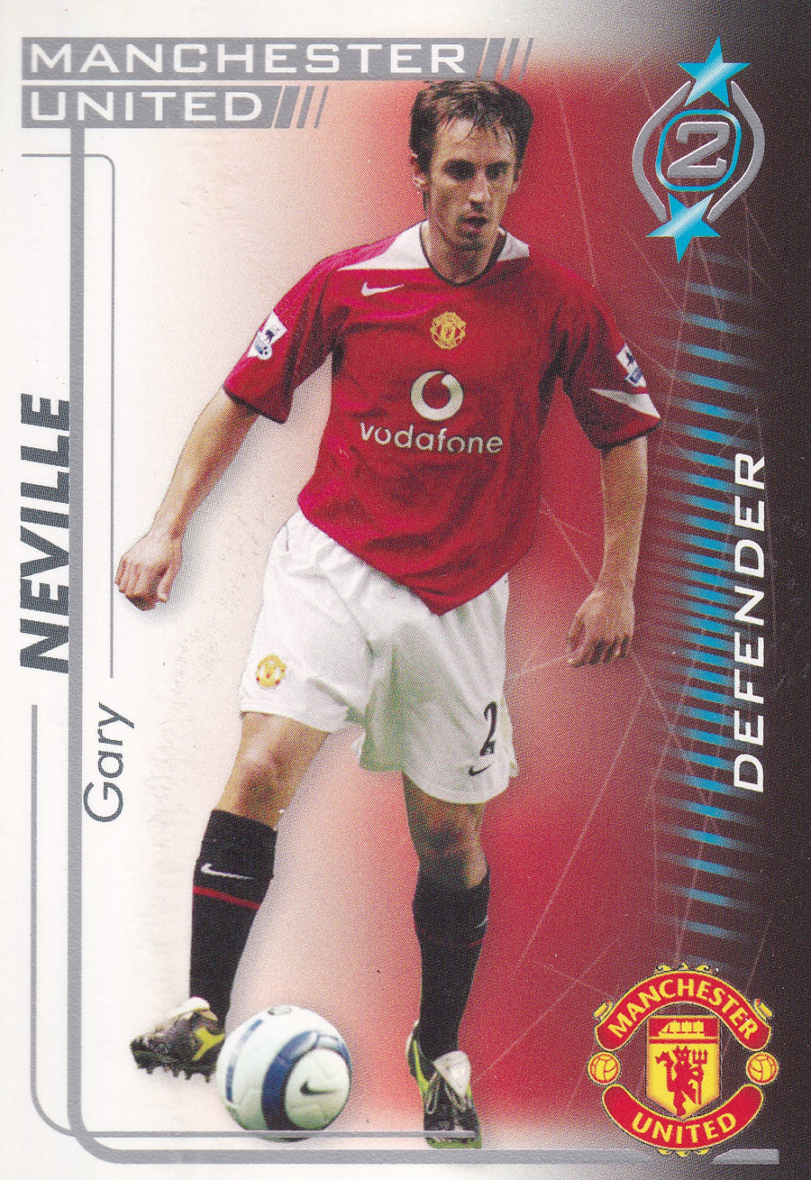 199. GARY NEVILLE - MANCHESTER UNITED