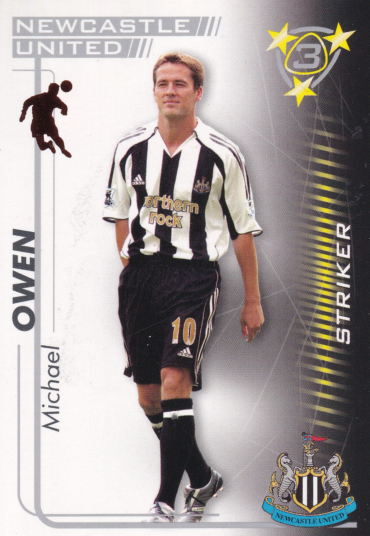 248. MICHAEL OWEN - NEWCASTLE UNITED