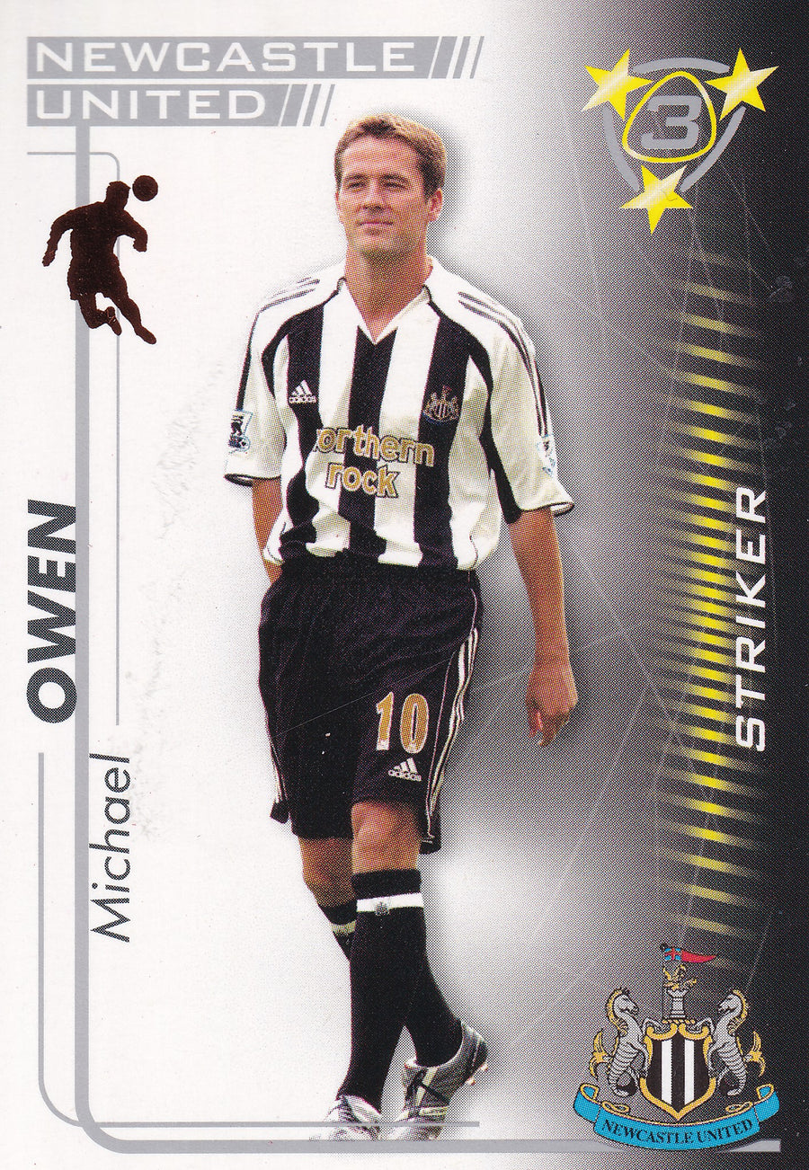 248. MICHAEL OWEN - NEWCASTLE UNITED
