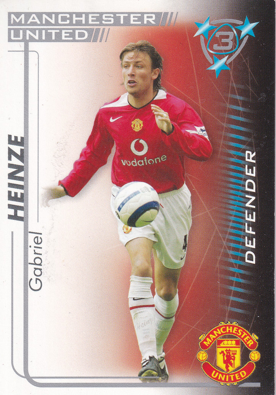 200. GABRIEL HEINZE - MANCHESTER UNITED