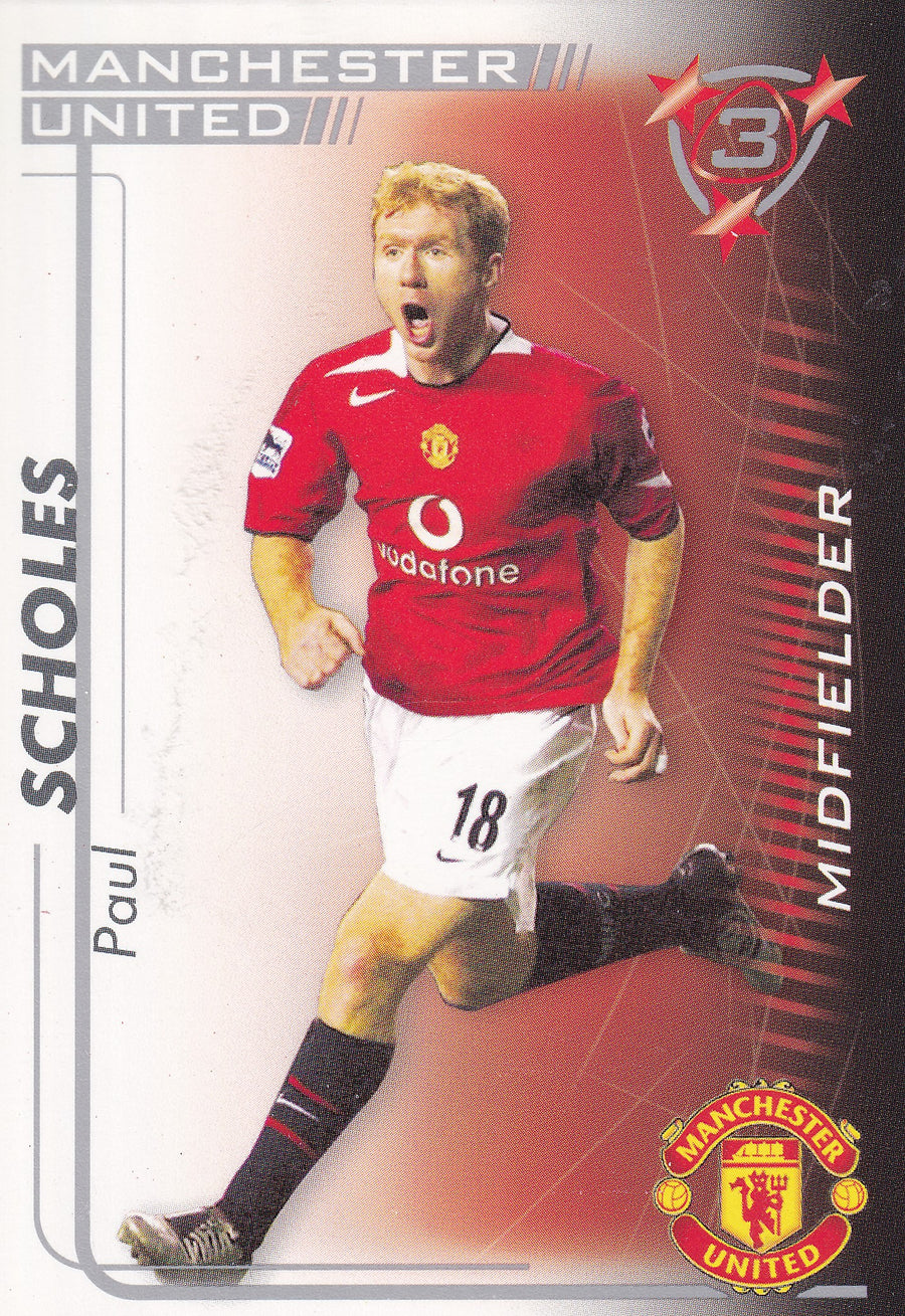 209. PAUL SCHOLES - MANCHESTER UNITED