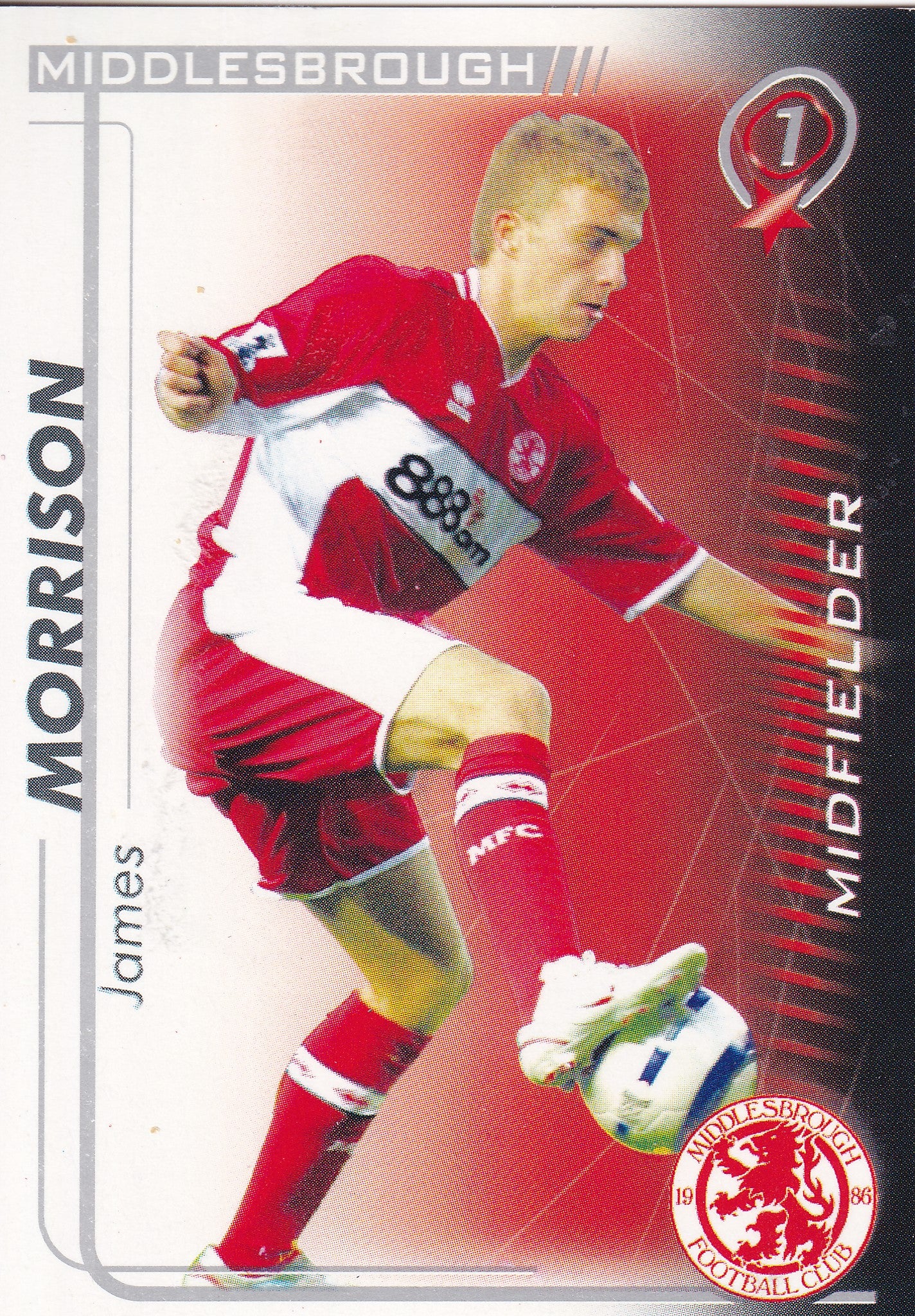 227. JAMES MORRISON - MIDDLESBROUGH