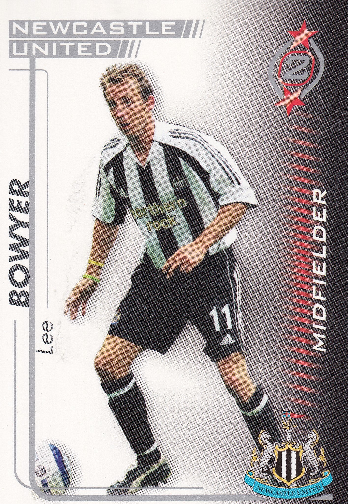 242. LEE BOWYER - NEWCASTLE UNITED