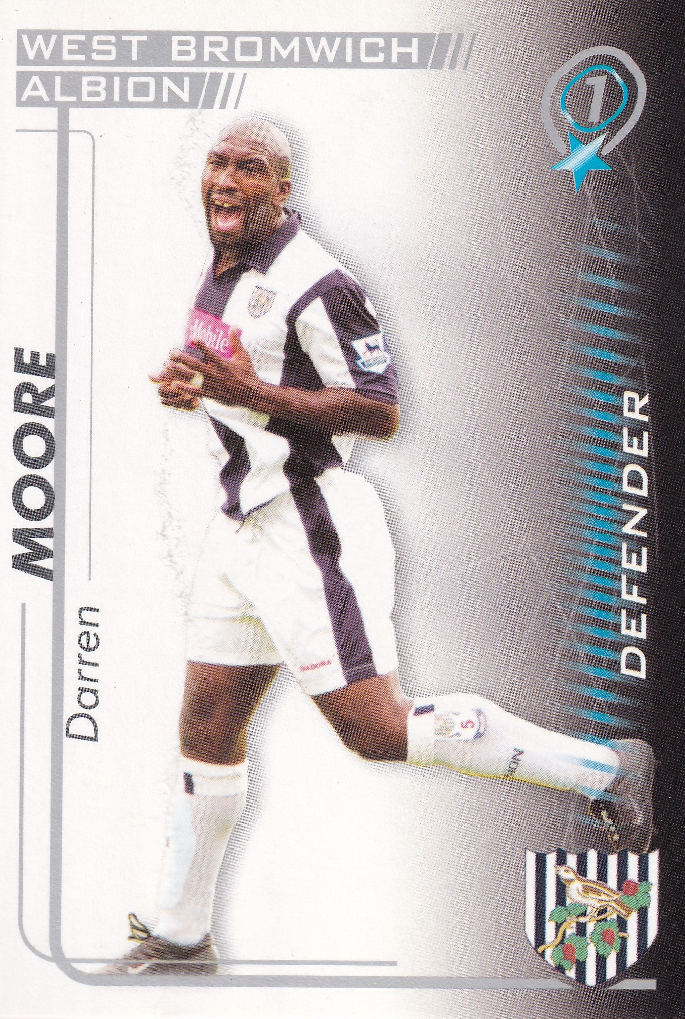 306. DARREN MOORE - WEST BROMWICH ALBION