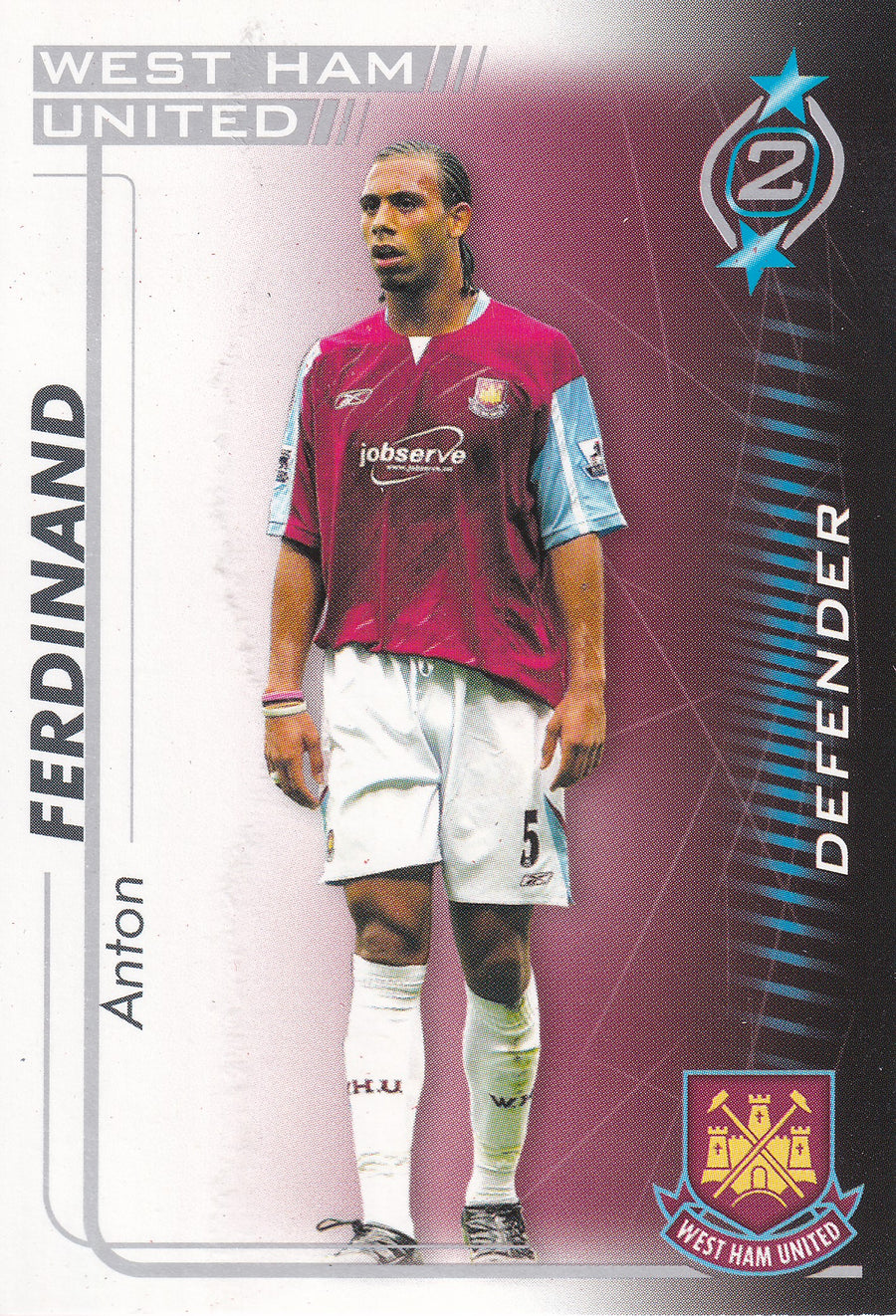 324. ANTON FERDINAND - WEST HAM UNITED